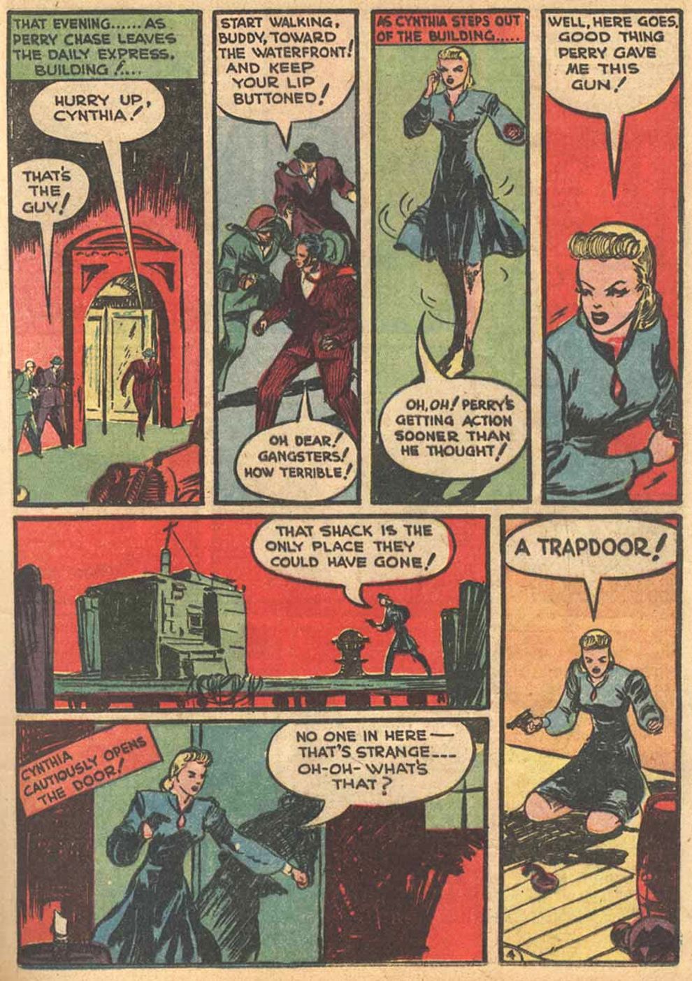 Read online Pep Comics comic -  Issue #7 - 25