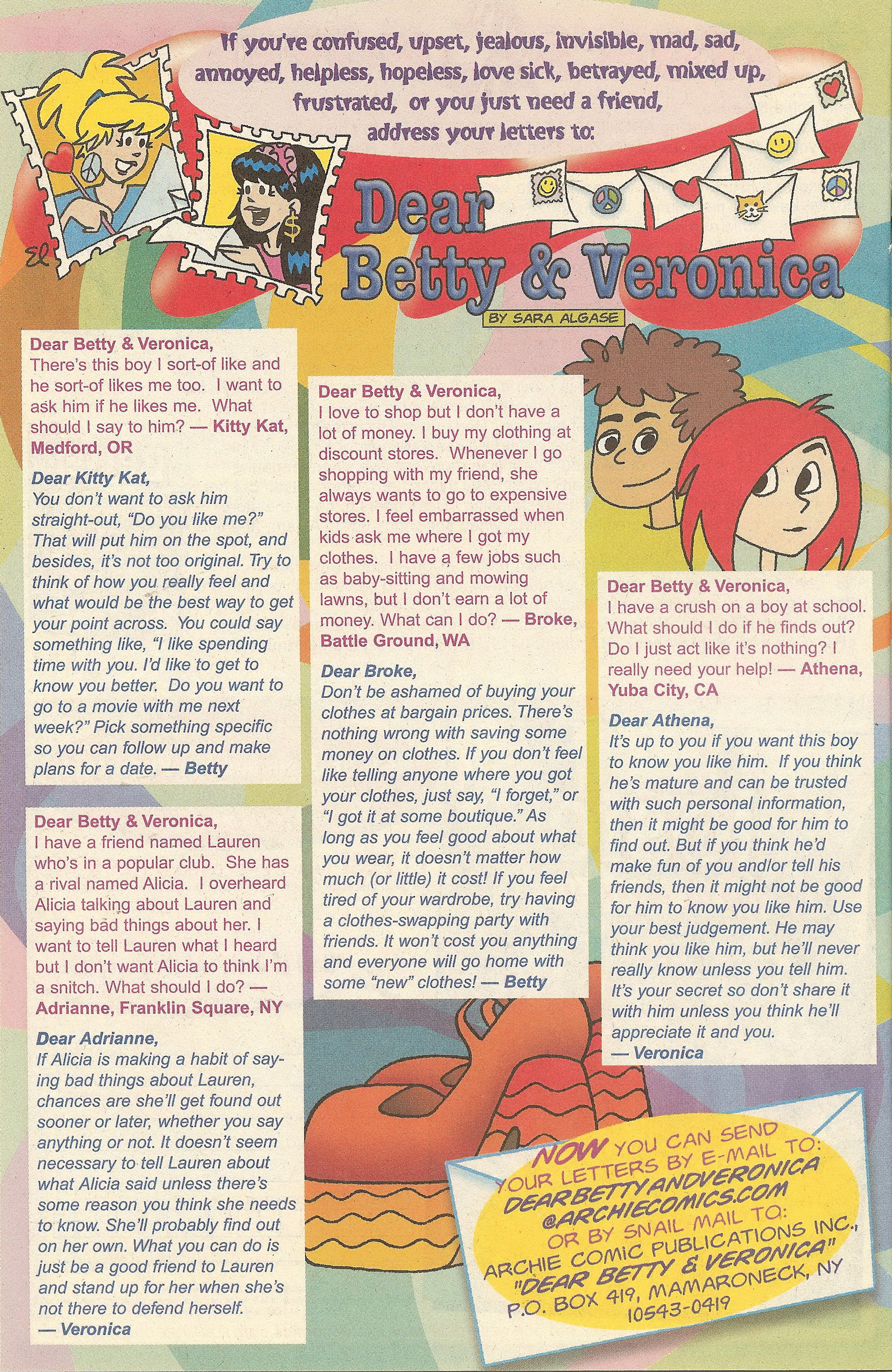 Read online Betty and Veronica (1987) comic -  Issue #173 - 18