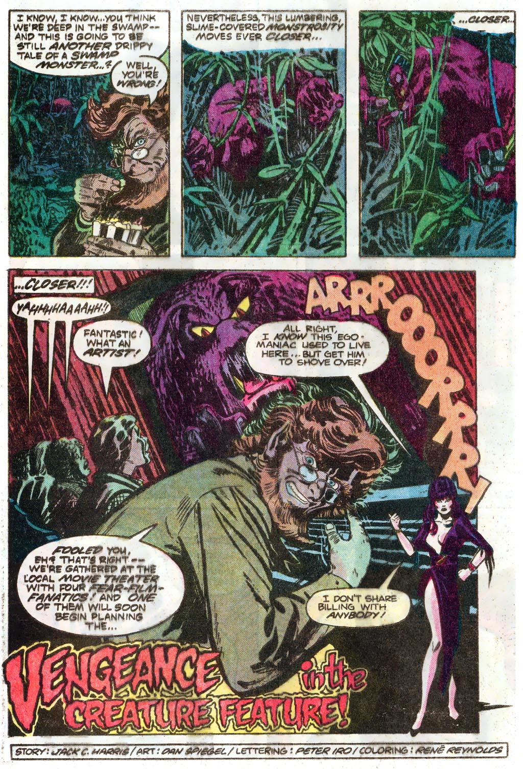 Read online Elvira's House of Mystery comic -  Issue #1 - 54