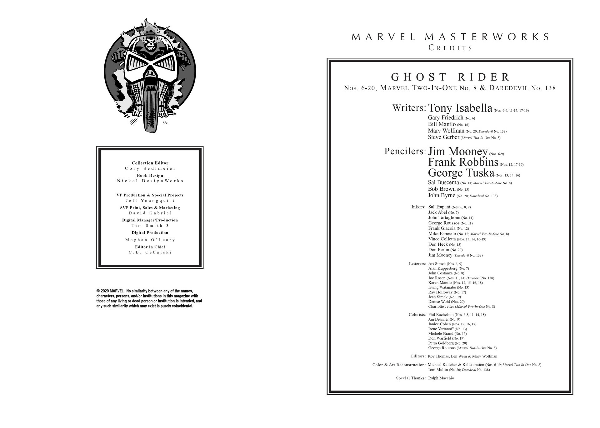 Read online Marvel Masterworks: Ghost Rider comic -  Issue # TPB 2 (Part 1) - 4