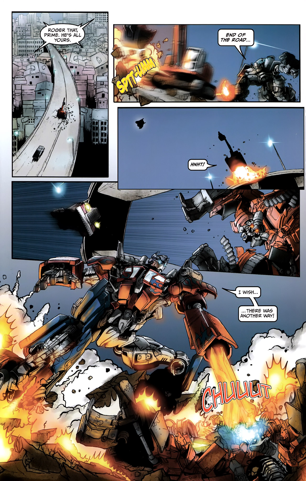 Read online Transformers: Revenge of the Fallen — Official Movie Adaptation comic -  Issue #1 - 8