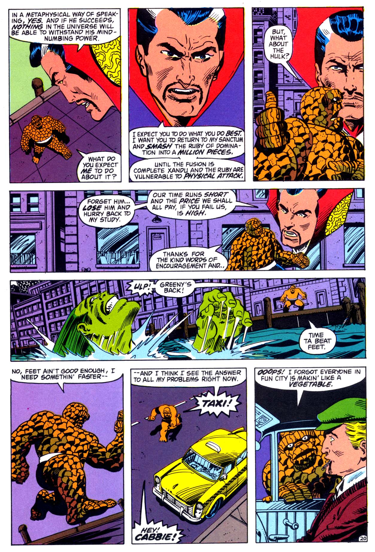 Read online Marvel Fanfare (1982) comic -  Issue #21 - 21