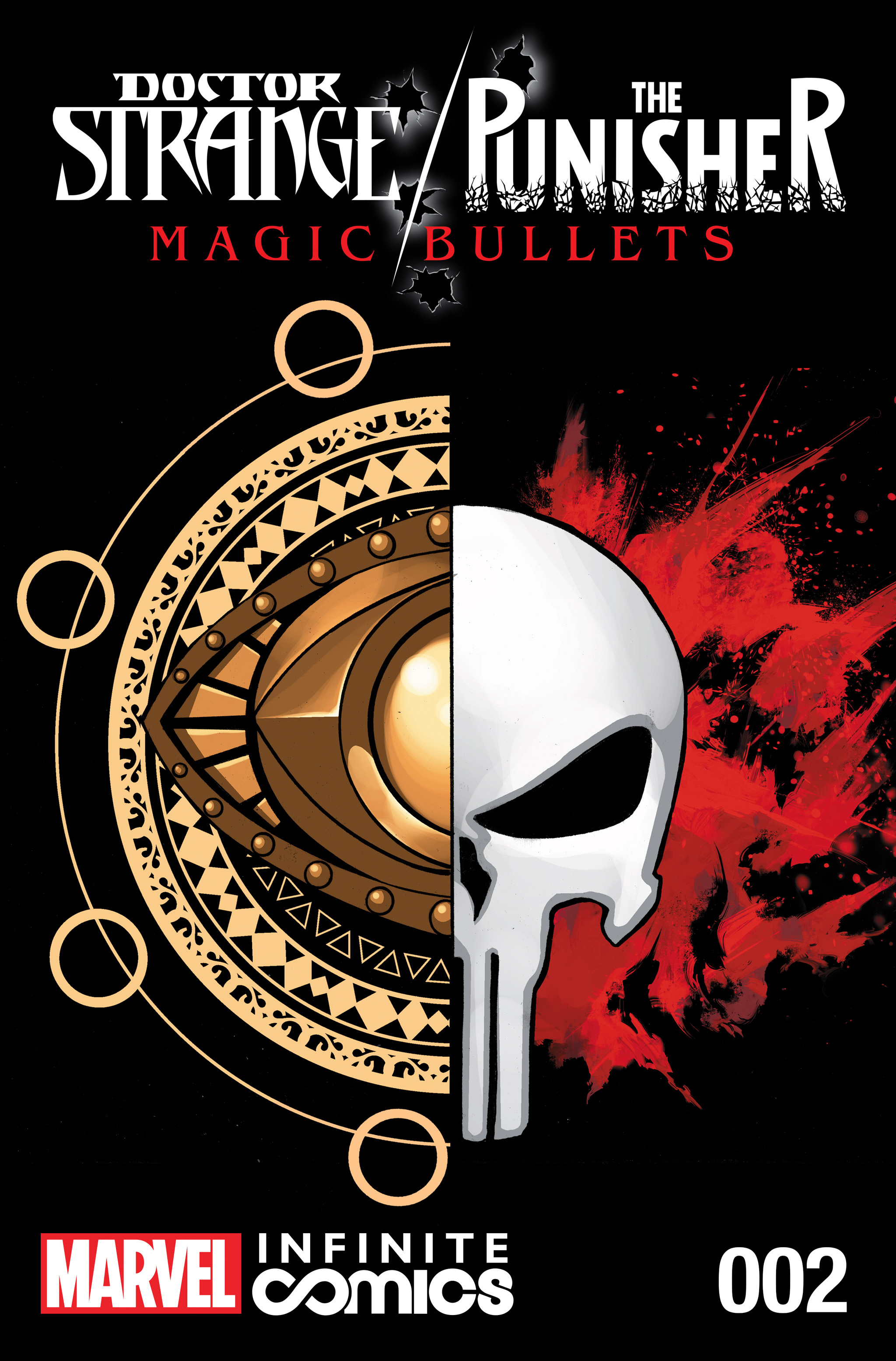 Read online Doctor Strange/Punisher: Magic Bullets Infinite Comic comic -  Issue #2 - 1