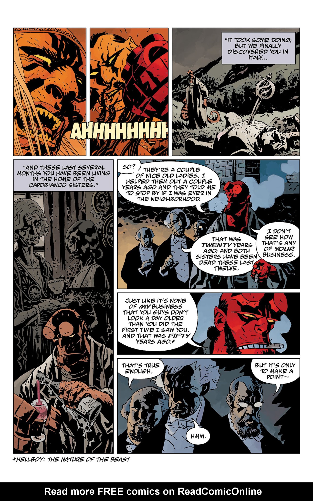 Read online Hellboy: The Wild Hunt comic -  Issue # TPB - 18