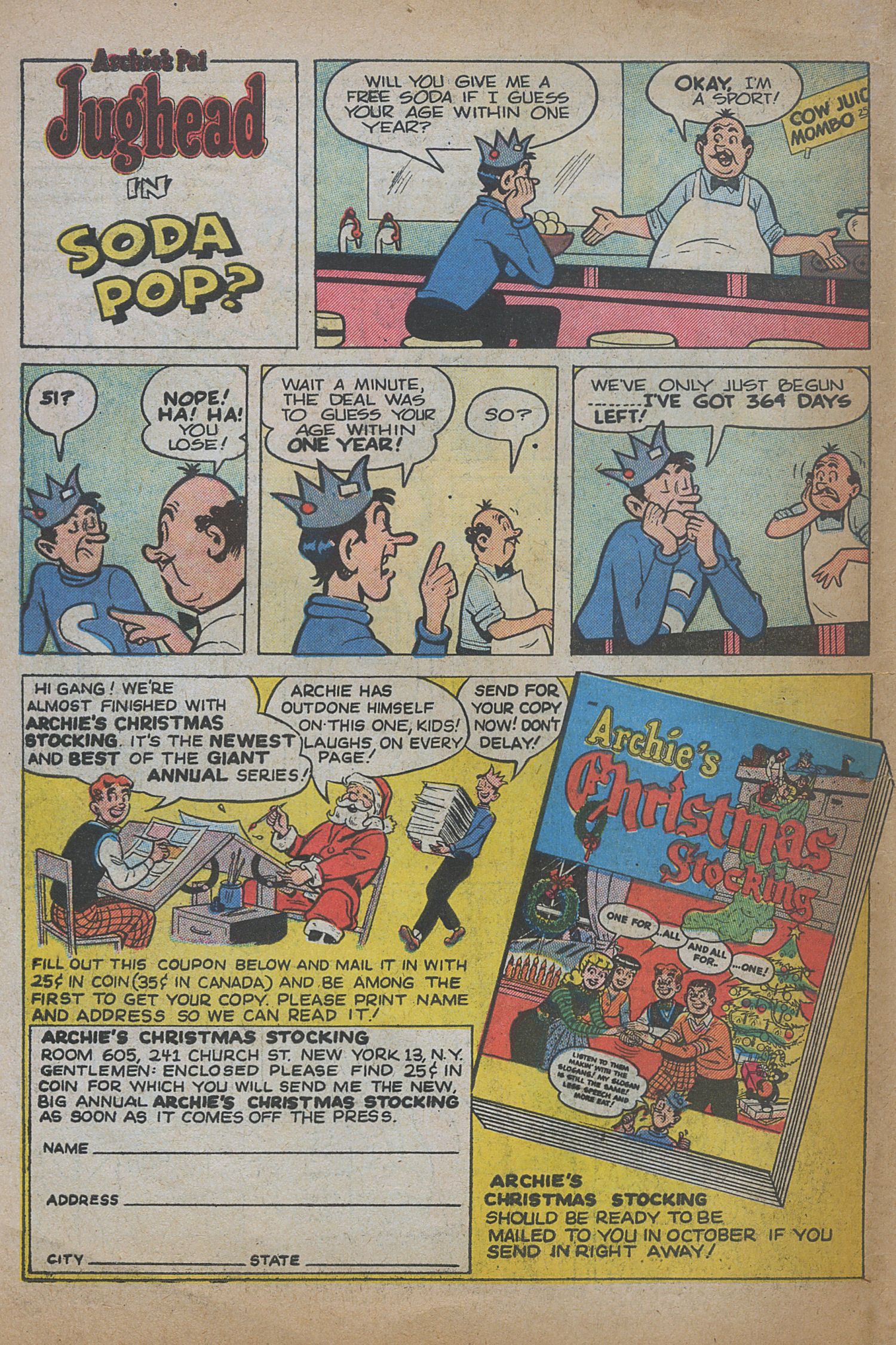 Read online Archie's Pal Jughead comic -  Issue #26 - 34