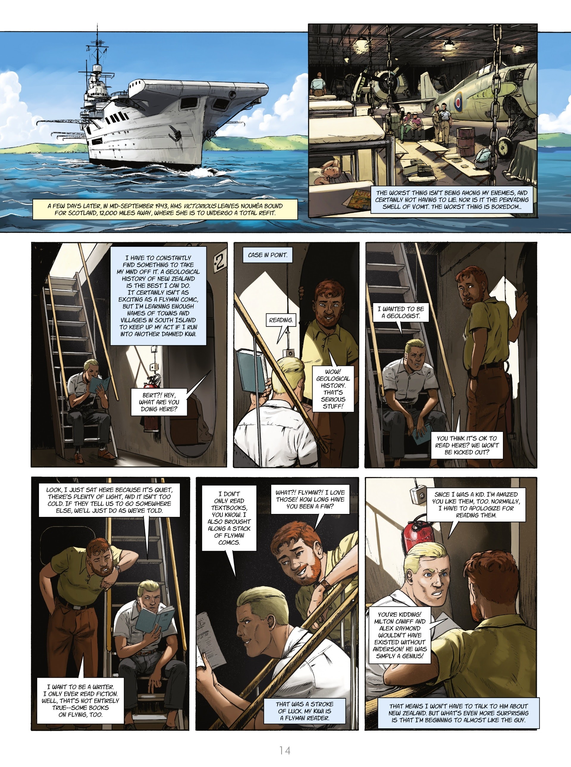 Read online Wings of War Adler comic -  Issue #4 - 16