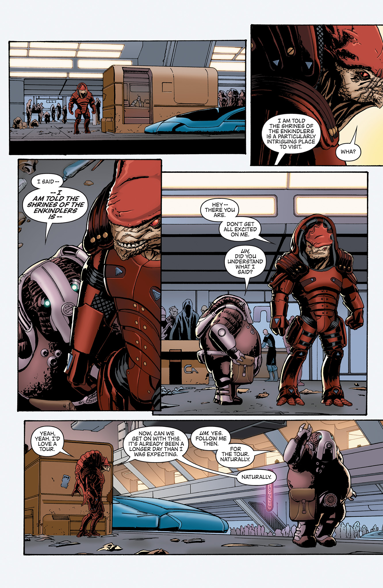 Read online Mass Effect: Foundation comic -  Issue #2 - 8