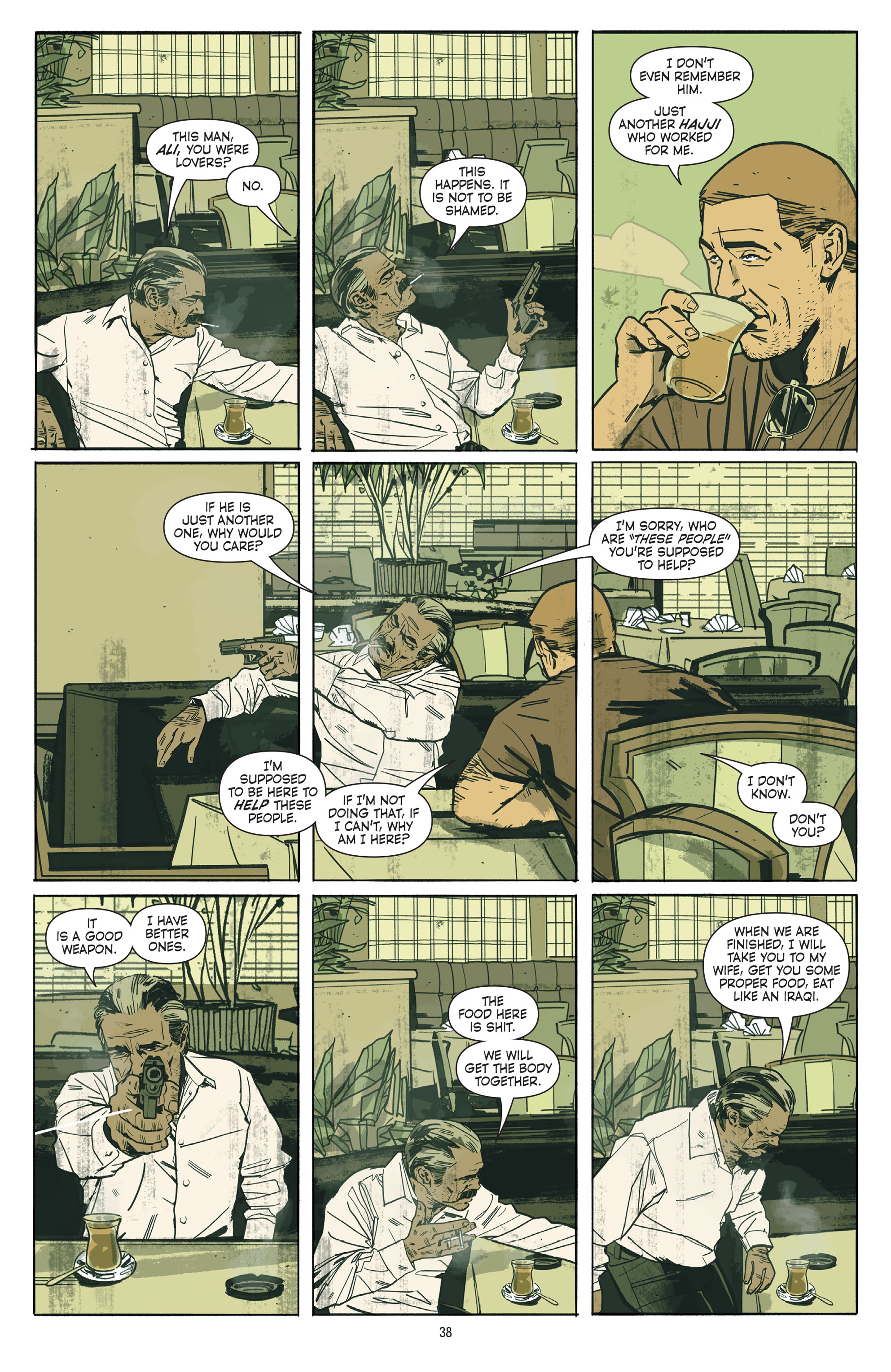 Read online The Sheriff of Babylon comic -  Issue # _The Deluxe Edition (Part 1) - 35