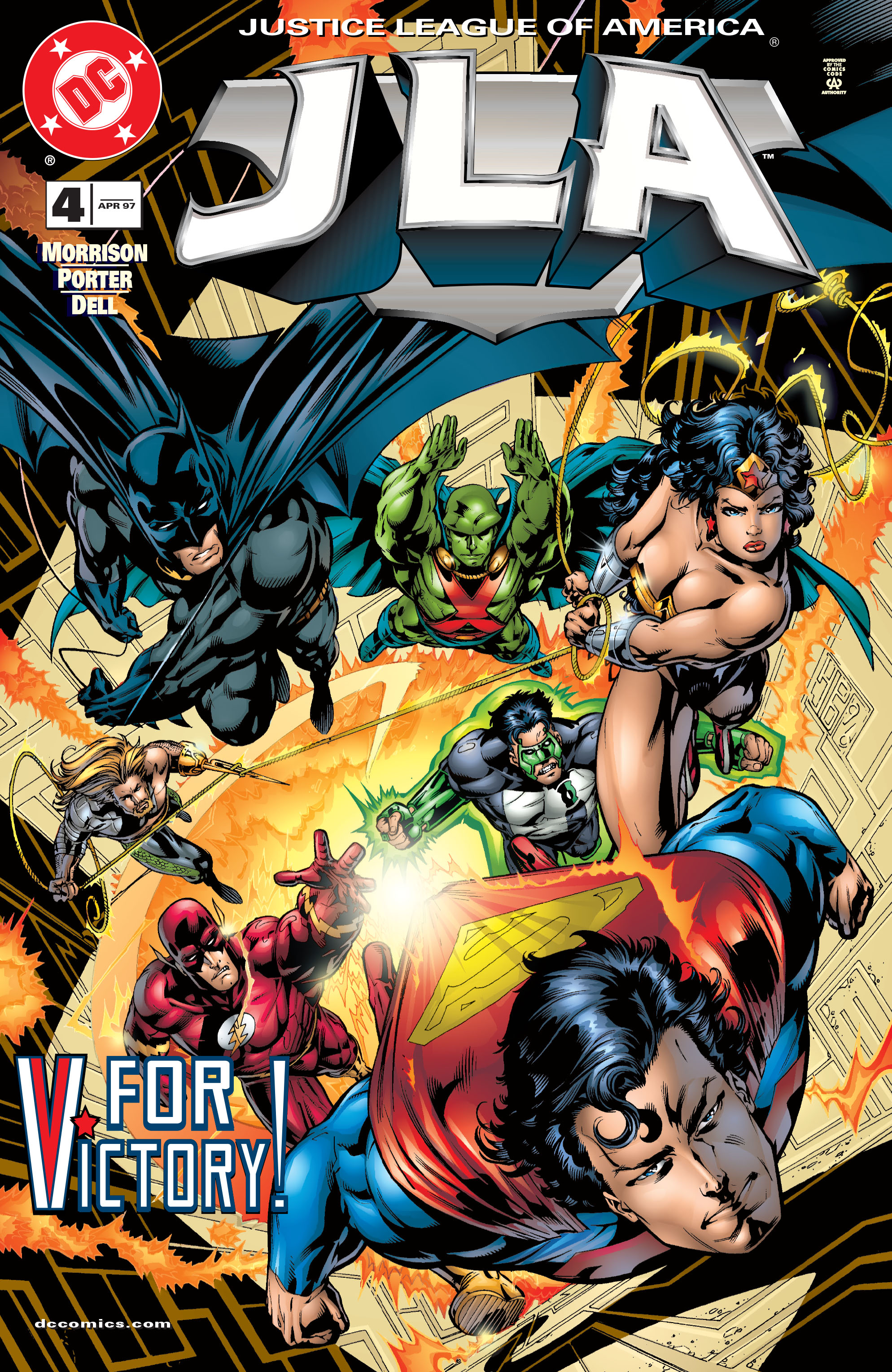 Read online JLA (1997) comic -  Issue #4 - 1