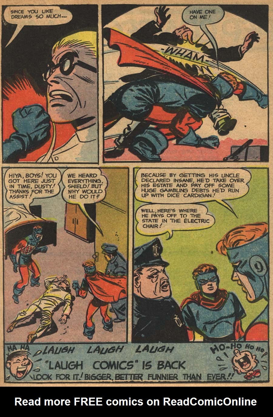 Read online Pep Comics comic -  Issue #59 - 23