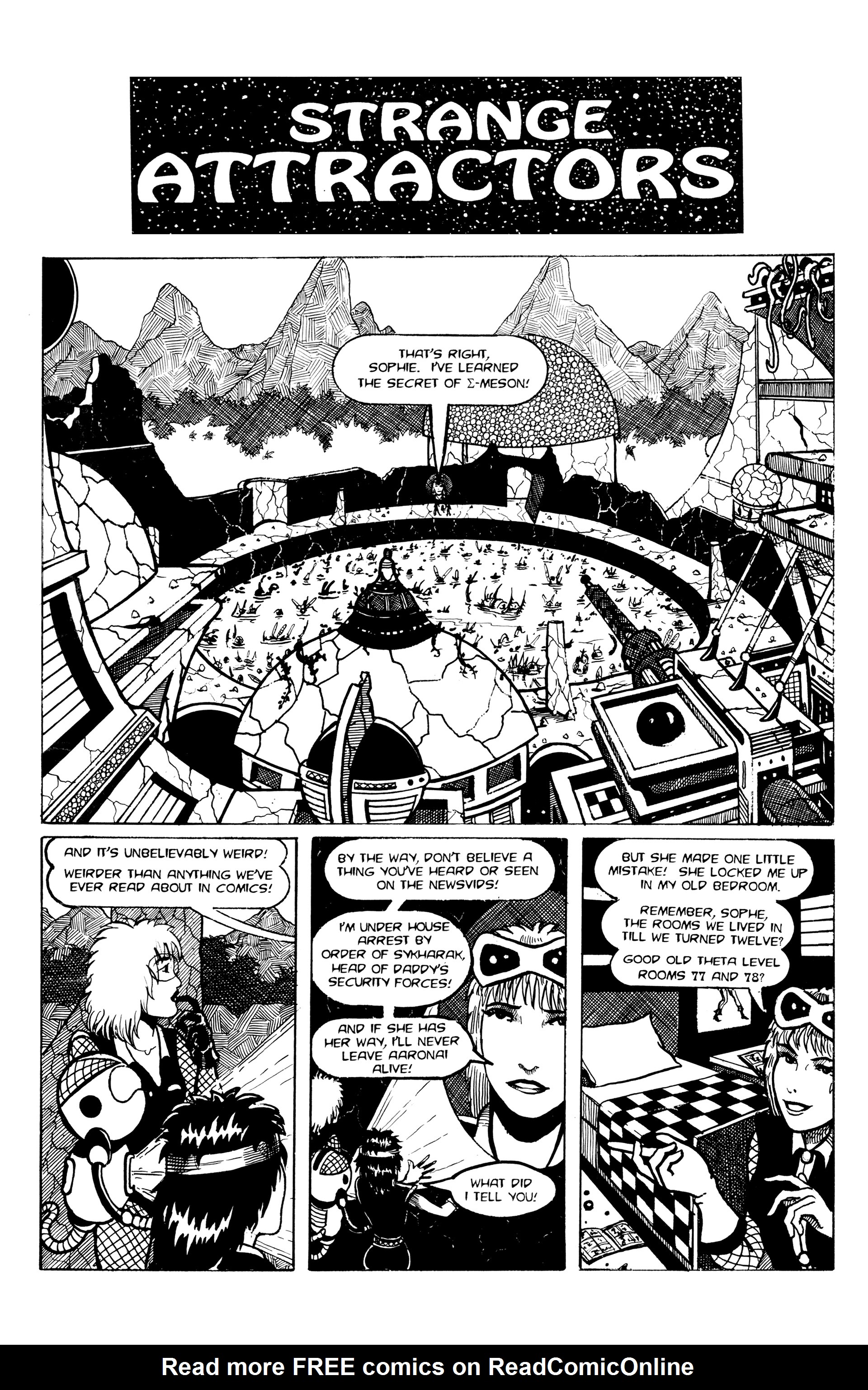 Read online Strange Attractors (1993) comic -  Issue #4 - 3