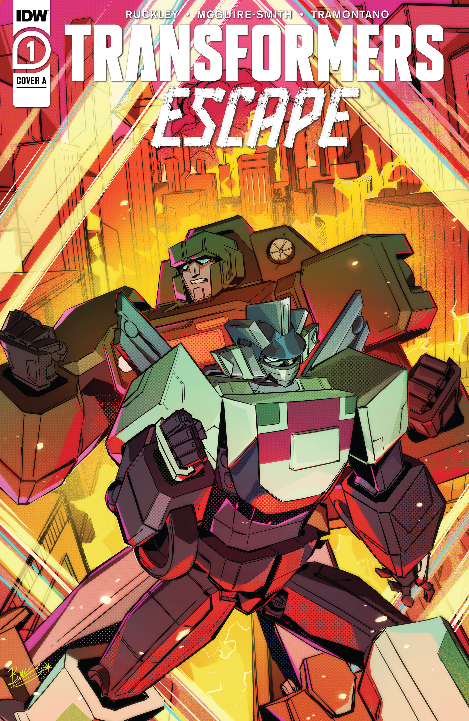 Read online Transformers: Escape comic -  Issue #1 - 1