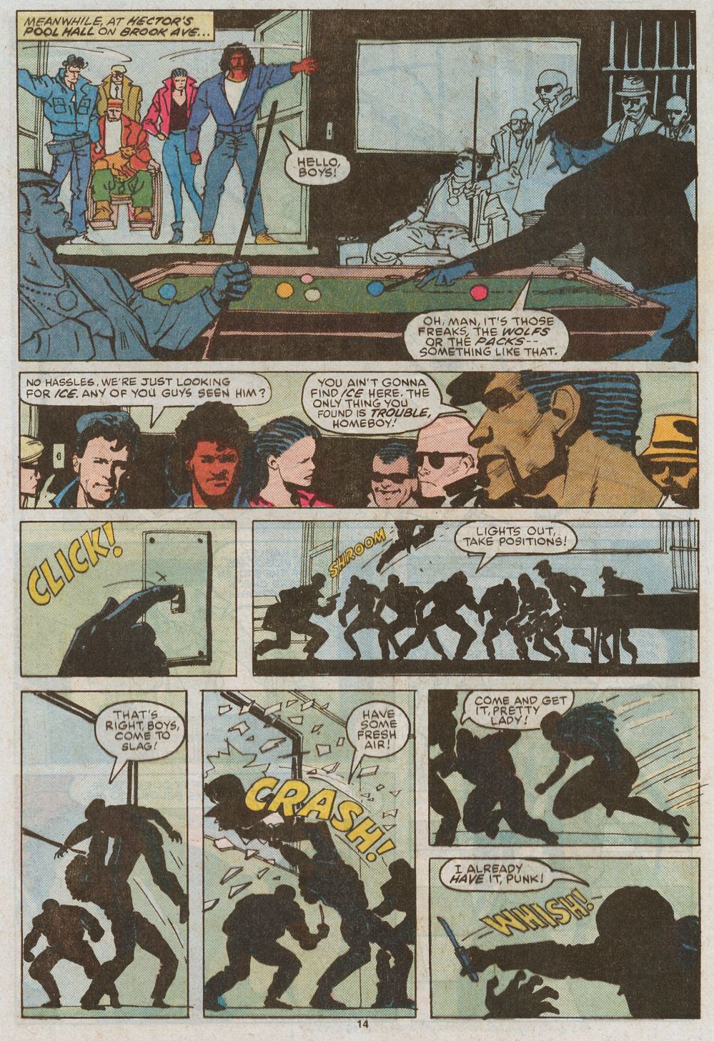 Read online Wolfpack (1988) comic -  Issue #4 - 10