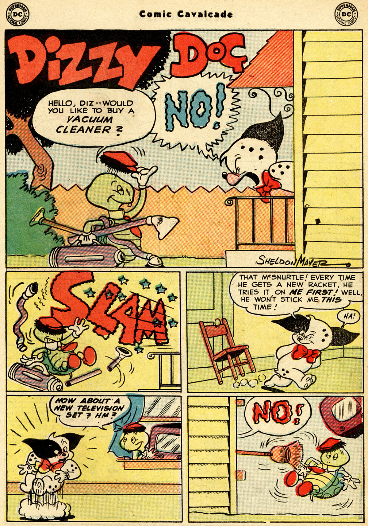 Read online Comic Cavalcade comic -  Issue #50 - 53