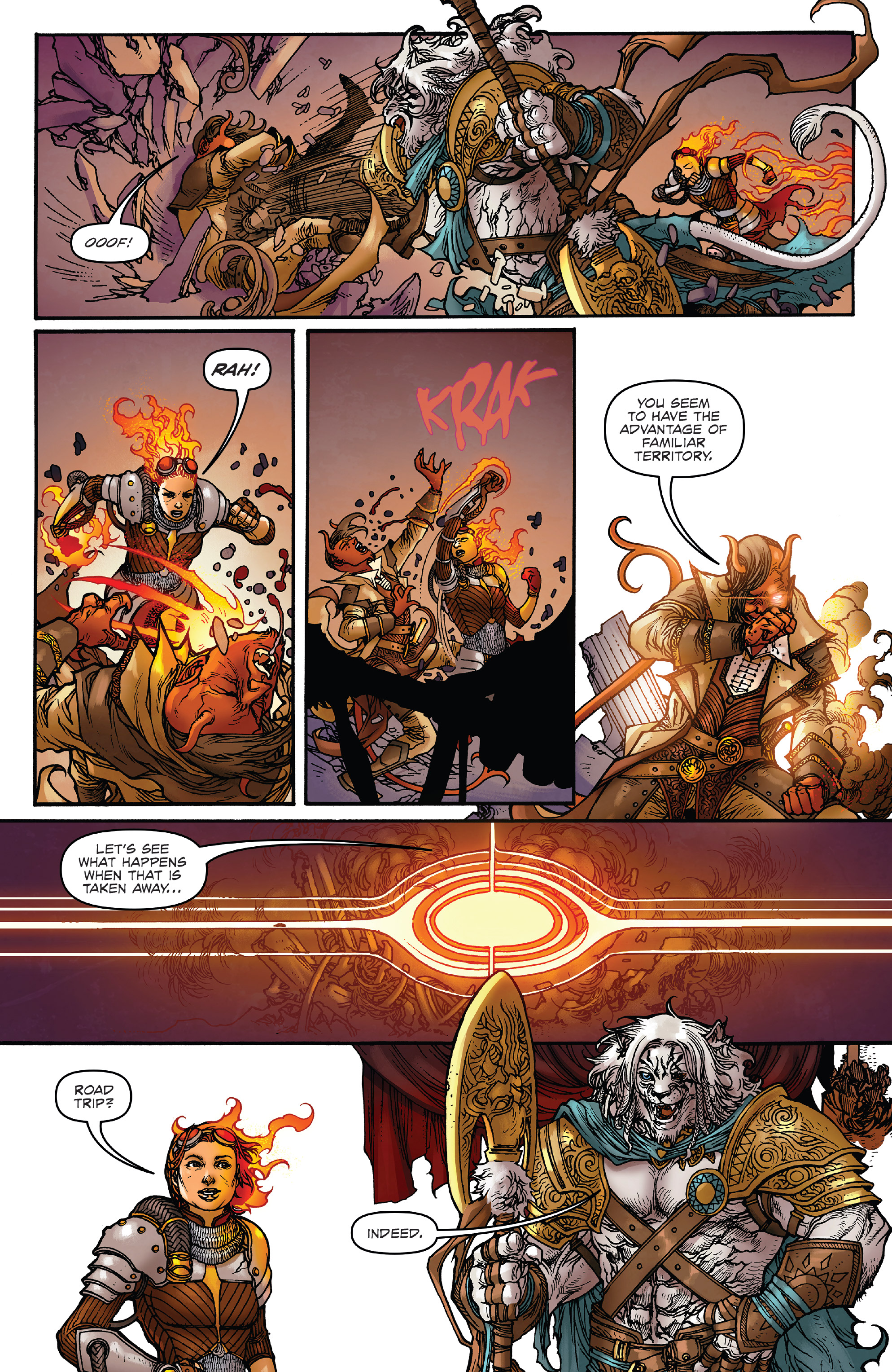 Read online Magic: The Gathering: Chandra comic -  Issue #4 - 7