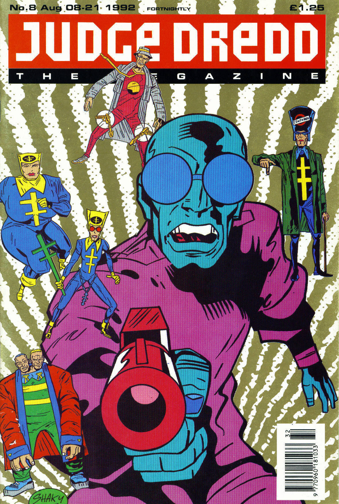 Read online Judge Dredd: The Megazine (vol. 2) comic -  Issue #8 - 1