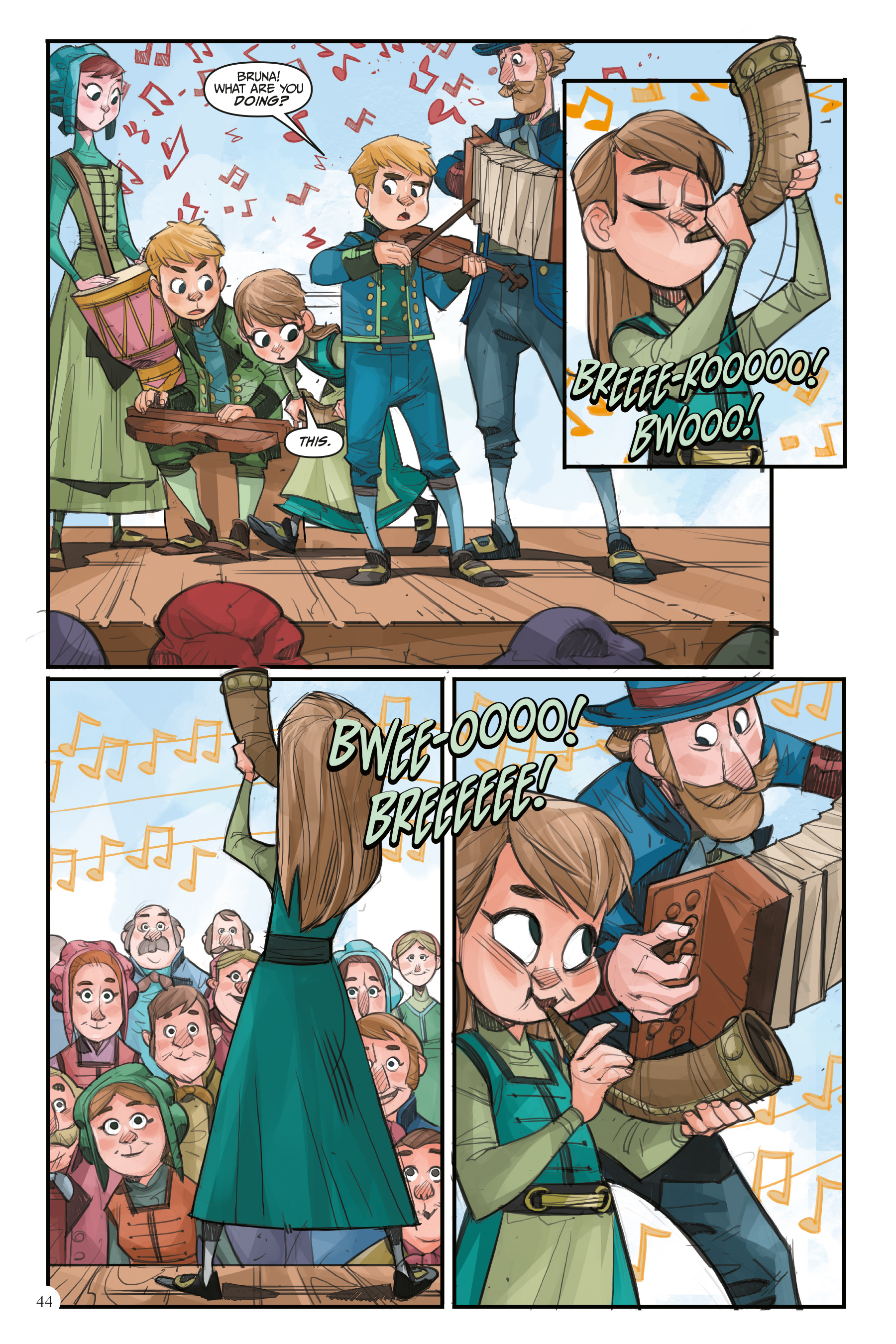 Read online Disney Frozen: Reunion Road comic -  Issue # _TPB - 43