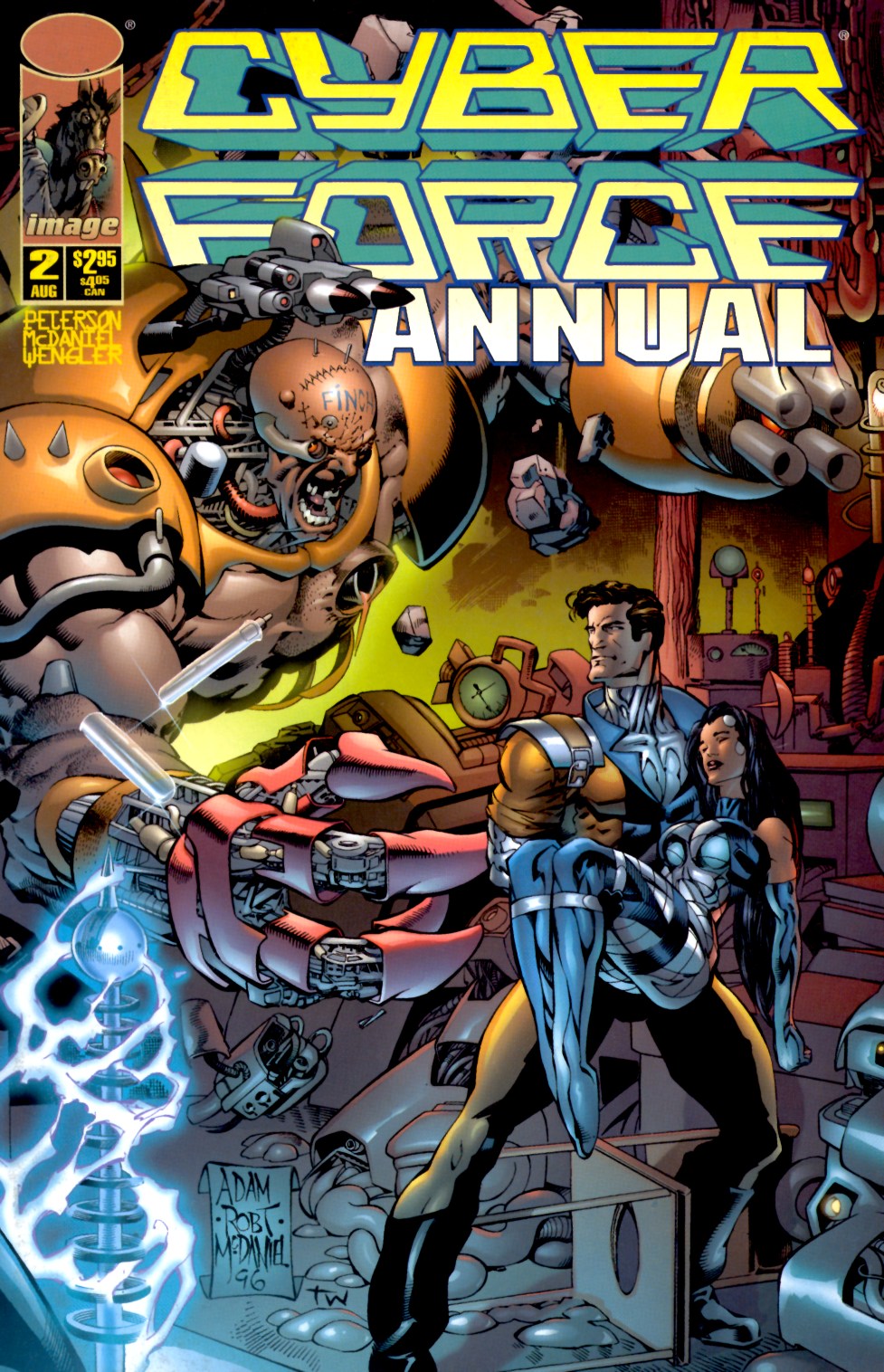 Read online Cyberforce (1993) comic -  Issue # Annual 2 - 1