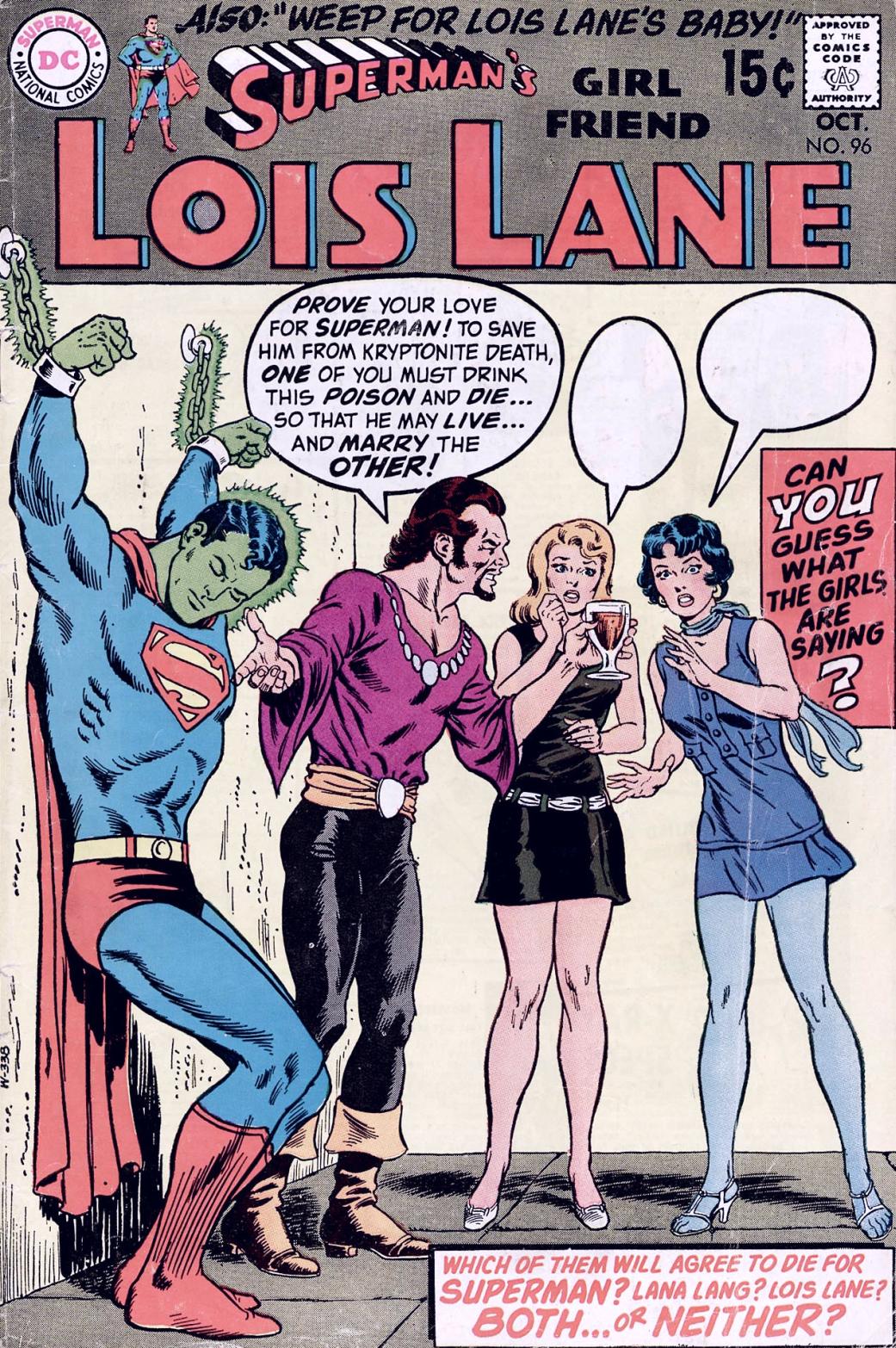 Read online Superman's Girl Friend, Lois Lane comic -  Issue #96 - 1