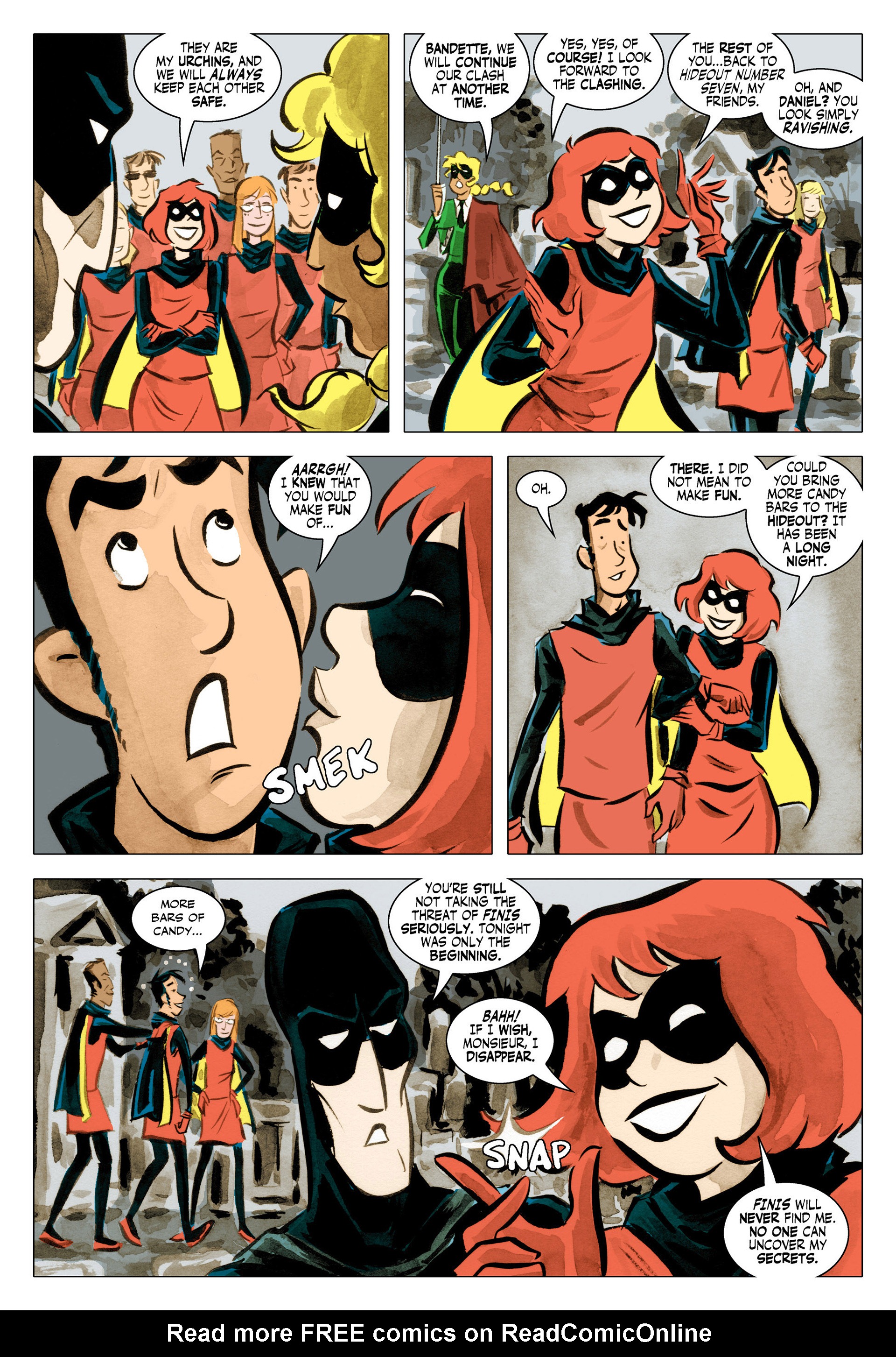 Read online Bandette (2012) comic -  Issue #4 - 19