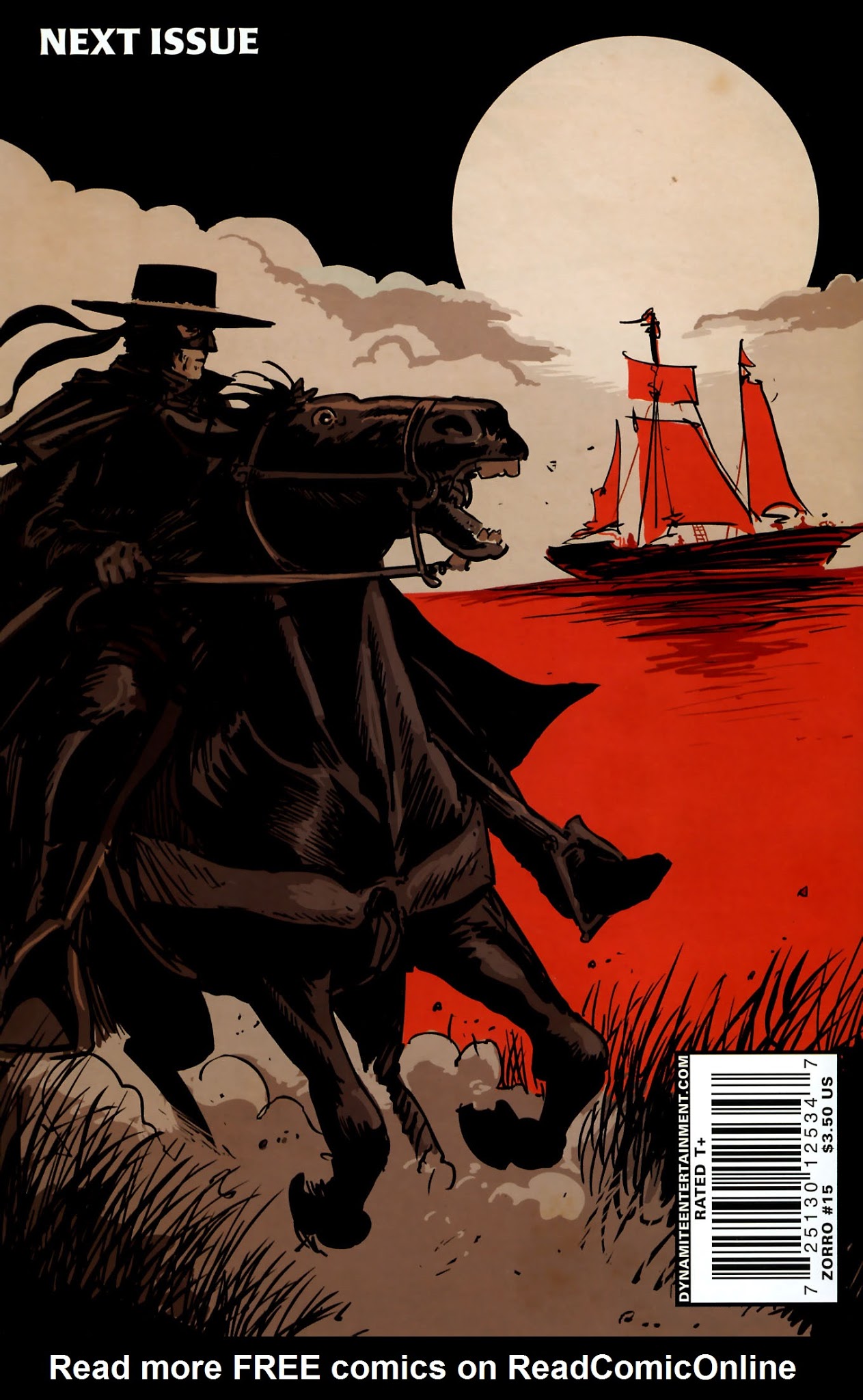 Read online Zorro (2008) comic -  Issue #15 - 36