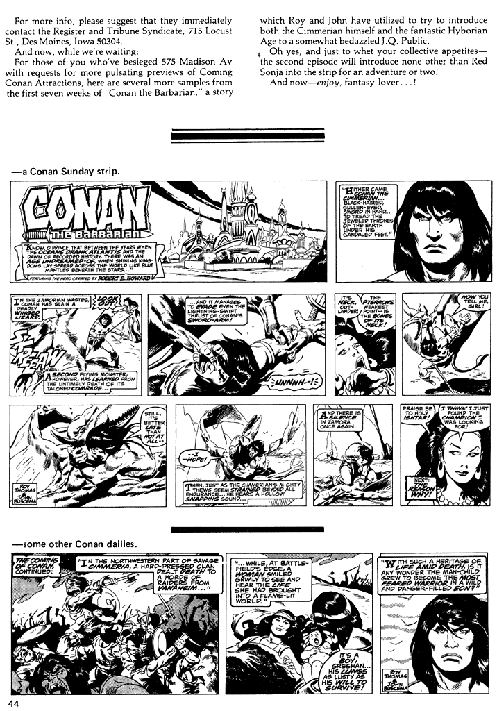 Read online The Savage Sword Of Conan comic -  Issue #34 - 44