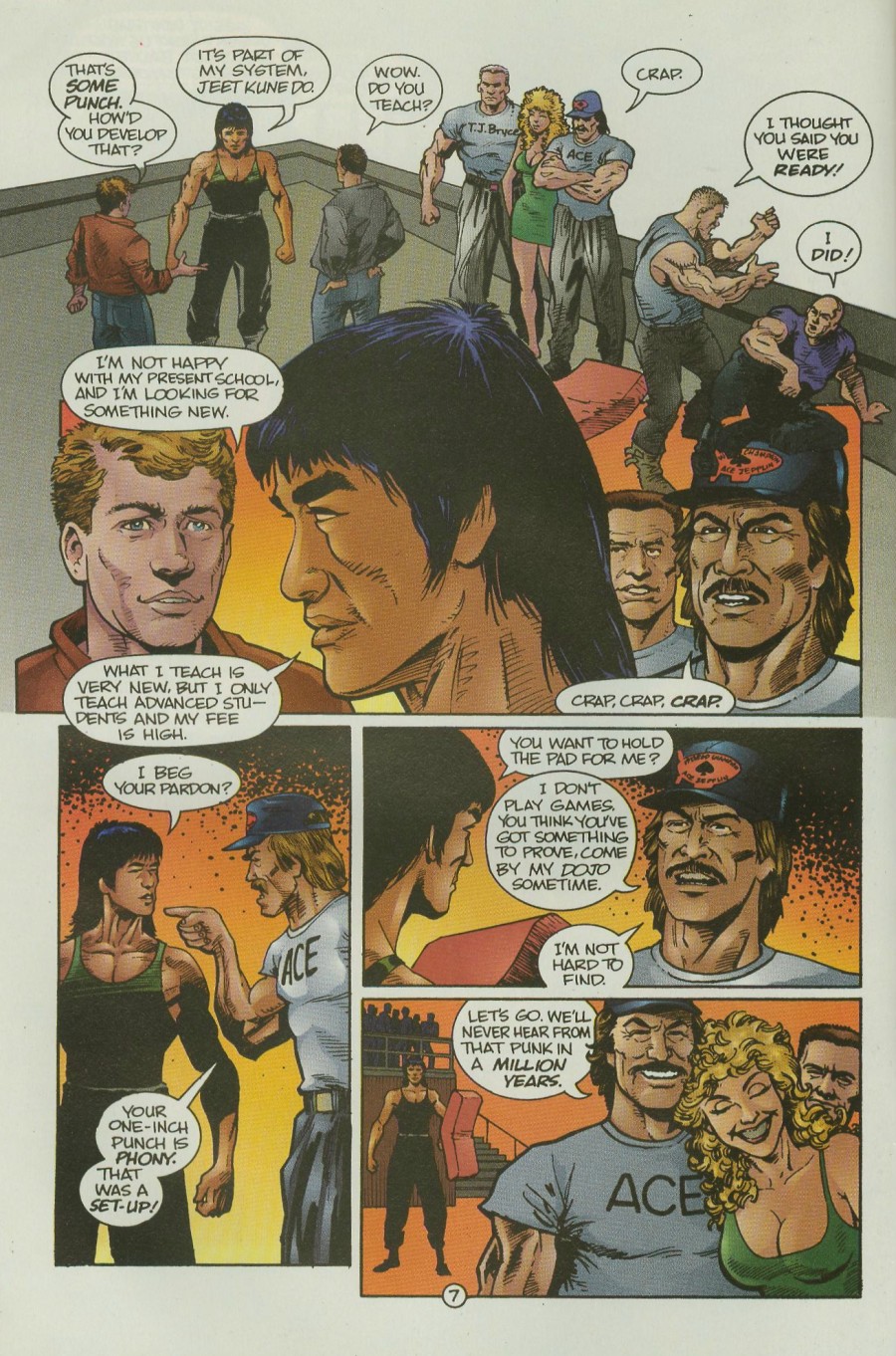 Read online Bruce Lee comic -  Issue #1 - 8