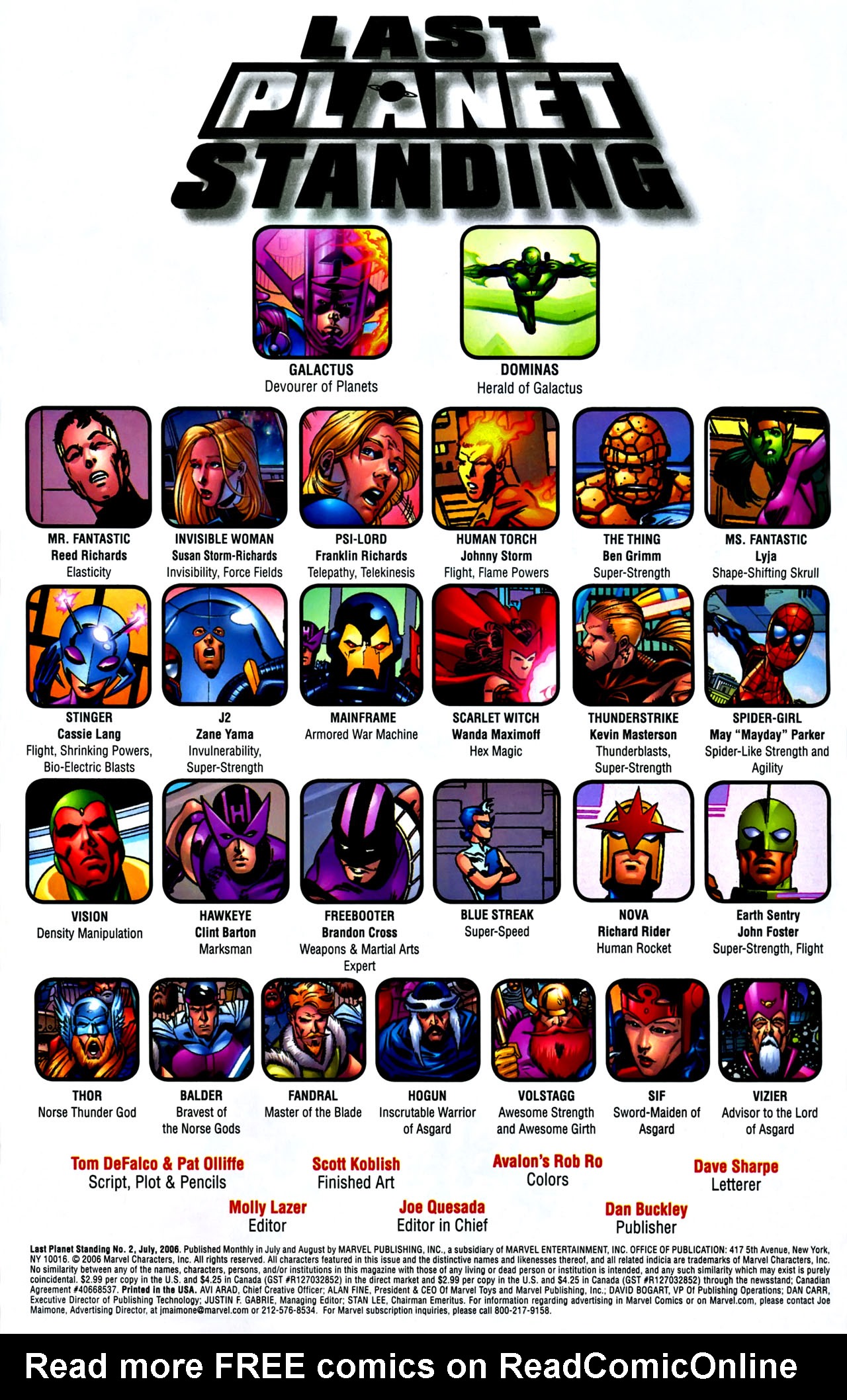 Read online Last Planet Standing comic -  Issue #2 - 2