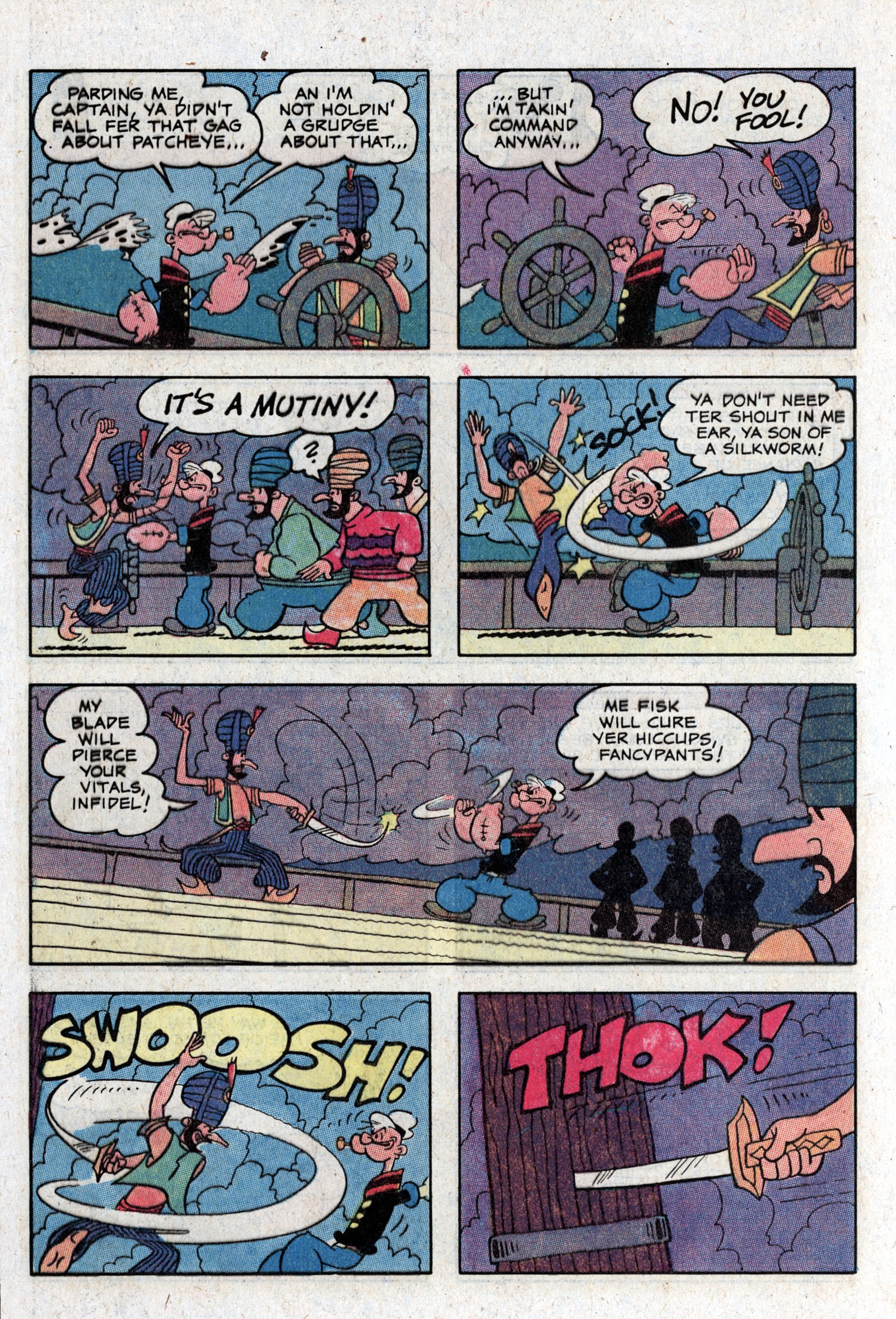 Read online Popeye (1948) comic -  Issue #166 - 16
