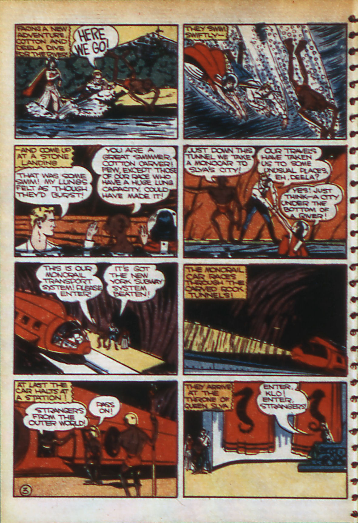 Read online Adventure Comics (1938) comic -  Issue #56 - 35