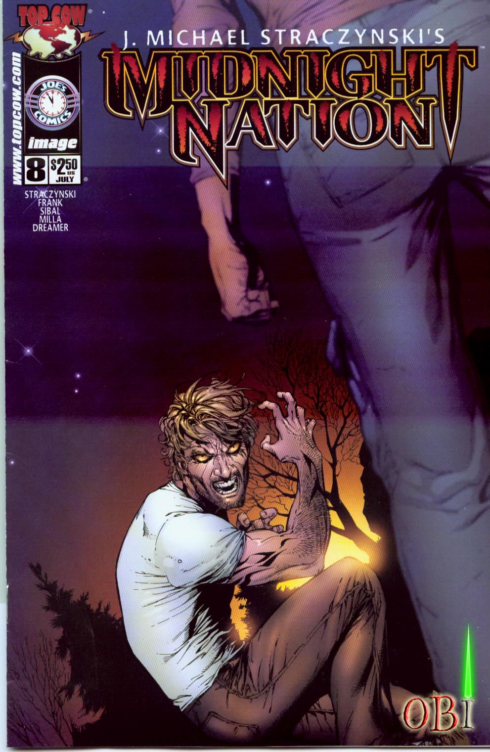 Read online Midnight Nation comic -  Issue #8 - 1