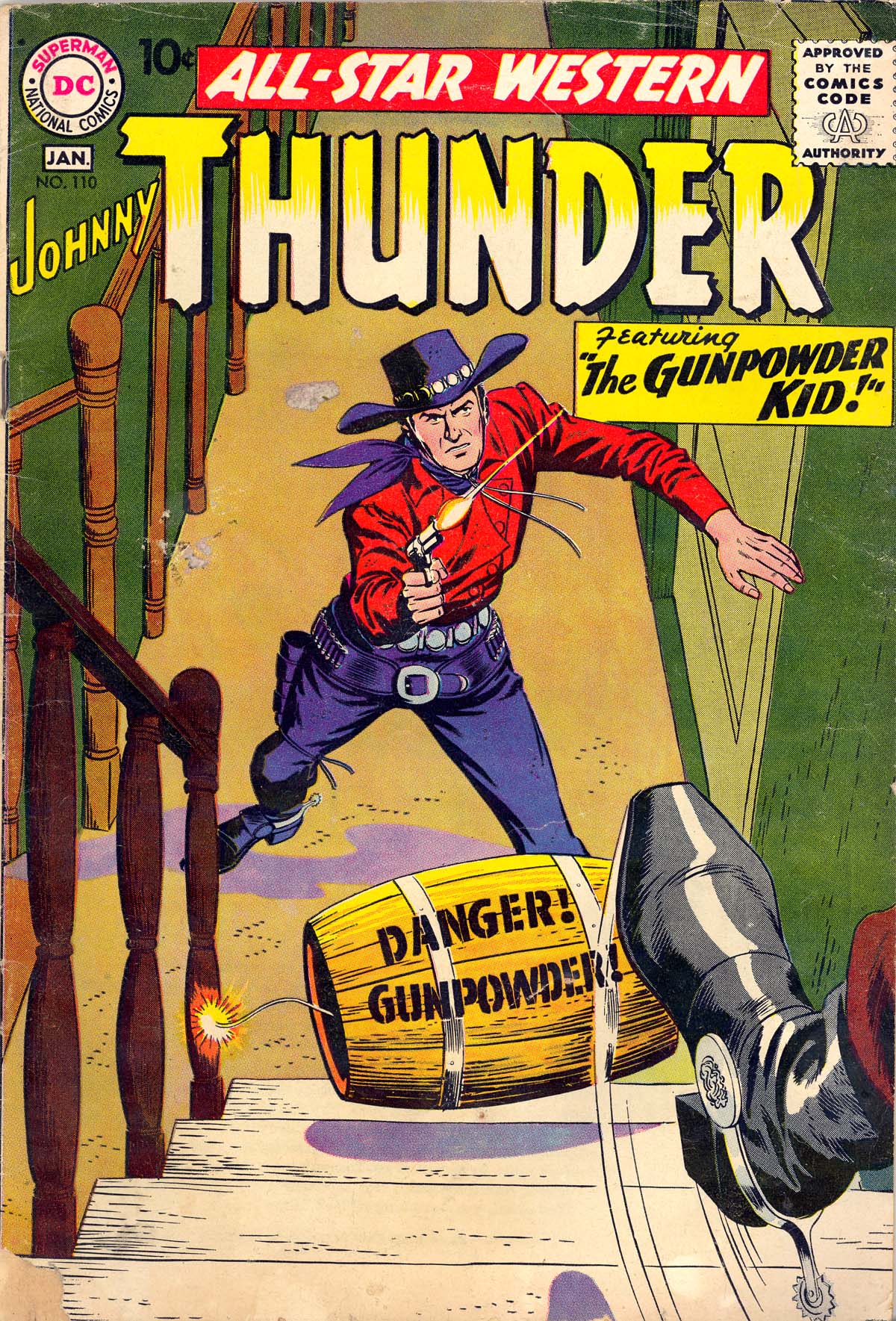 Read online All-Star Western (1951) comic -  Issue #110 - 1