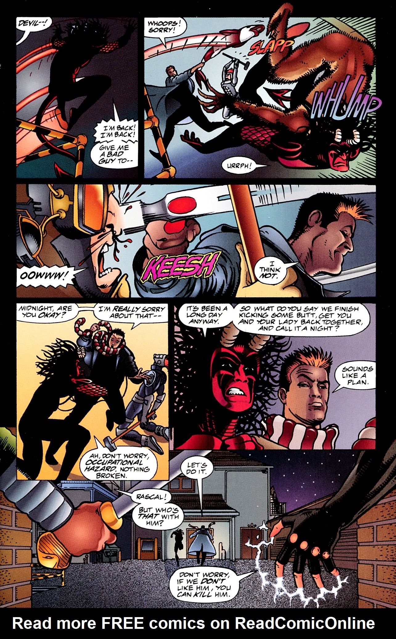 Read online Strikeback! (1994) comic -  Issue #1 - 22
