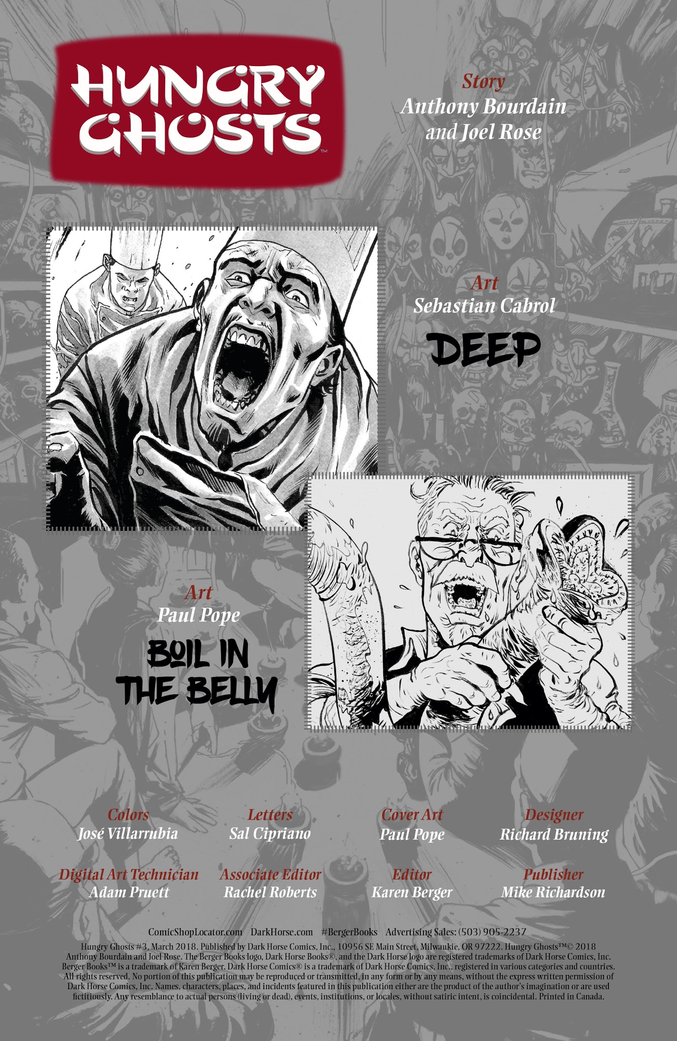 Read online Hungry Ghosts comic -  Issue #3 - 2