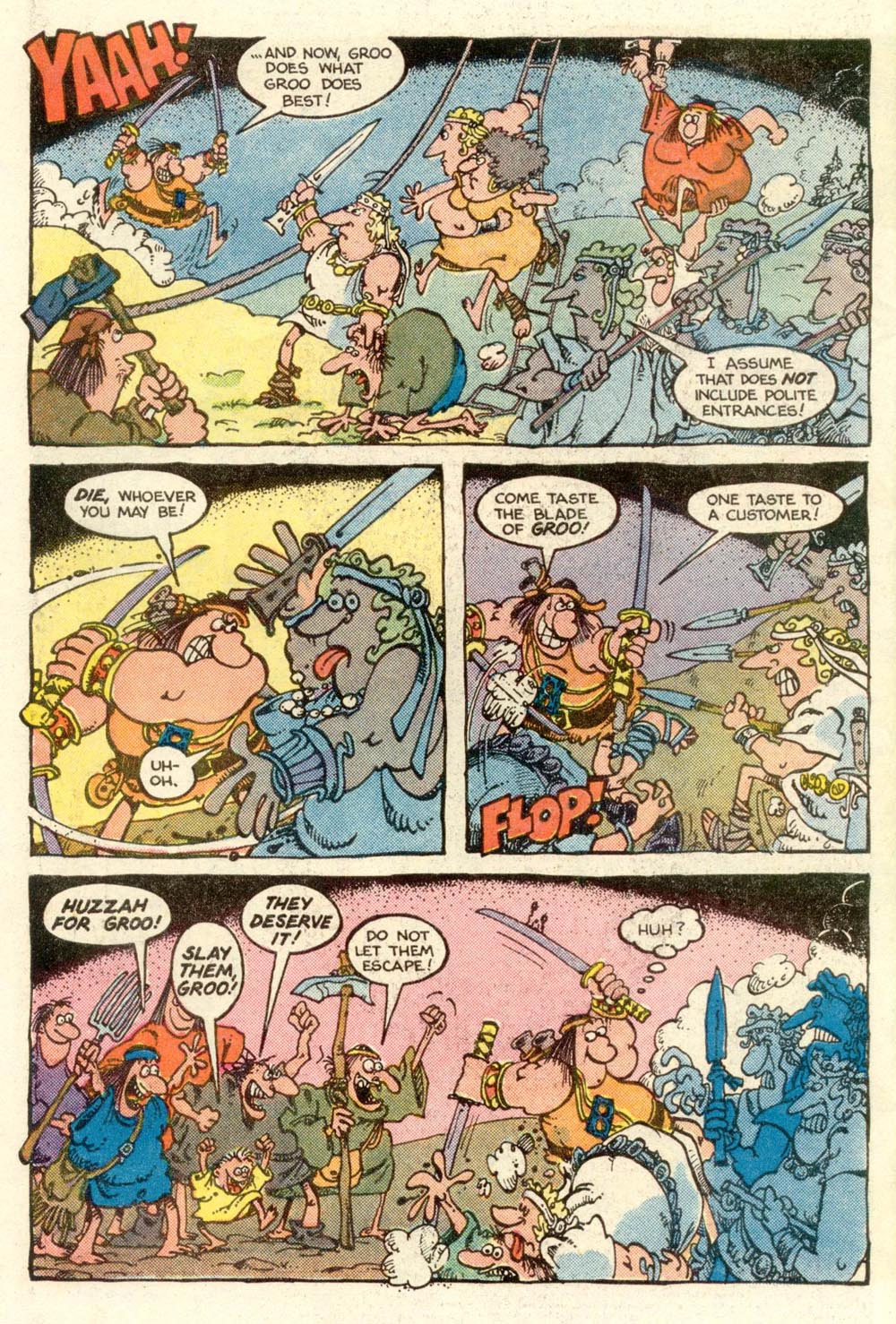 Read online Sergio Aragonés Groo the Wanderer comic -  Issue #4 - 4