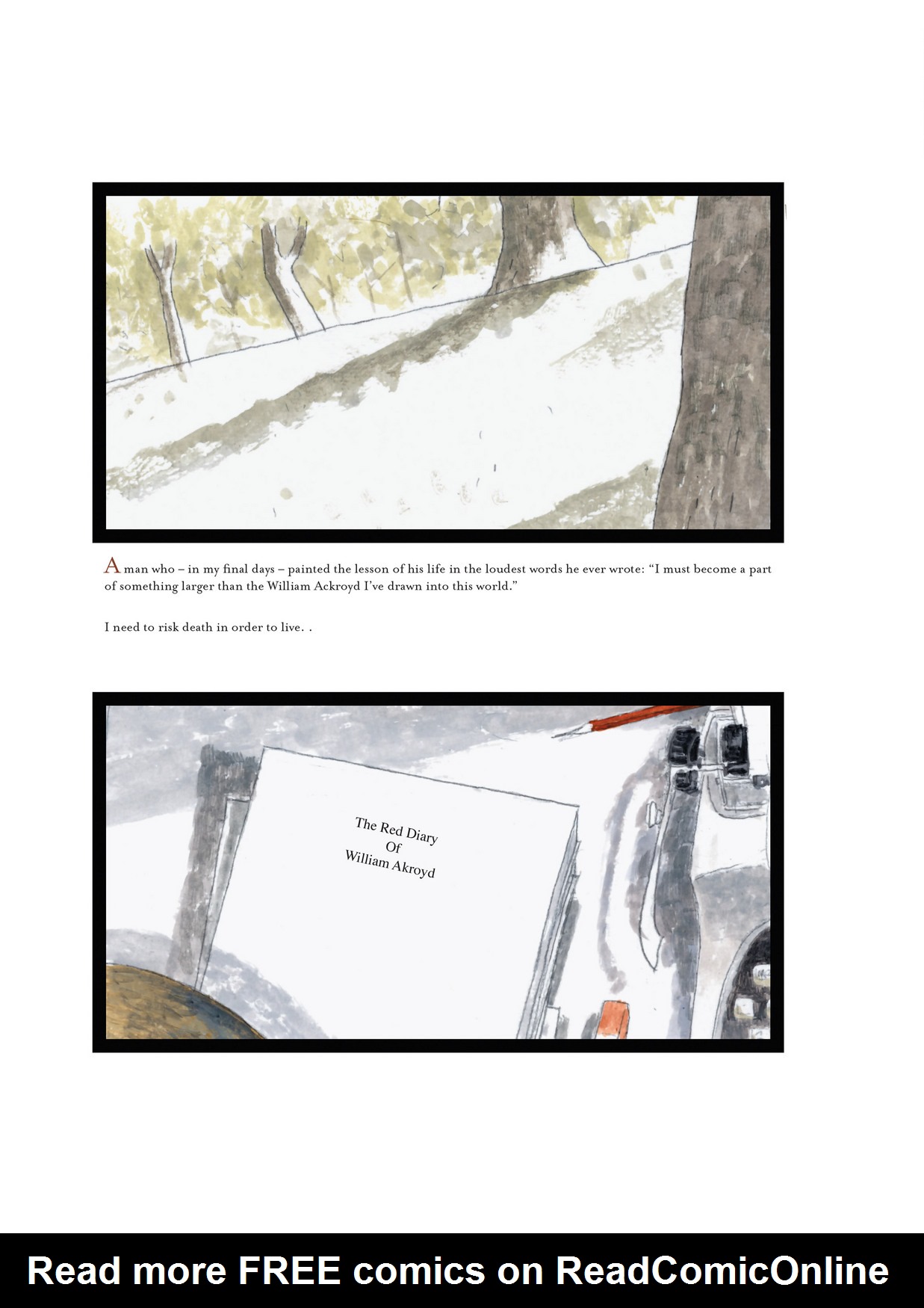 Read online The Red Diary / The Re[a]d Diary comic -  Issue # TPB - 142