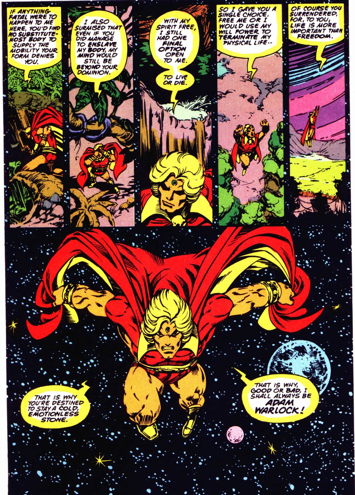 Read online Warlock (1982) comic -  Issue #5 - 12