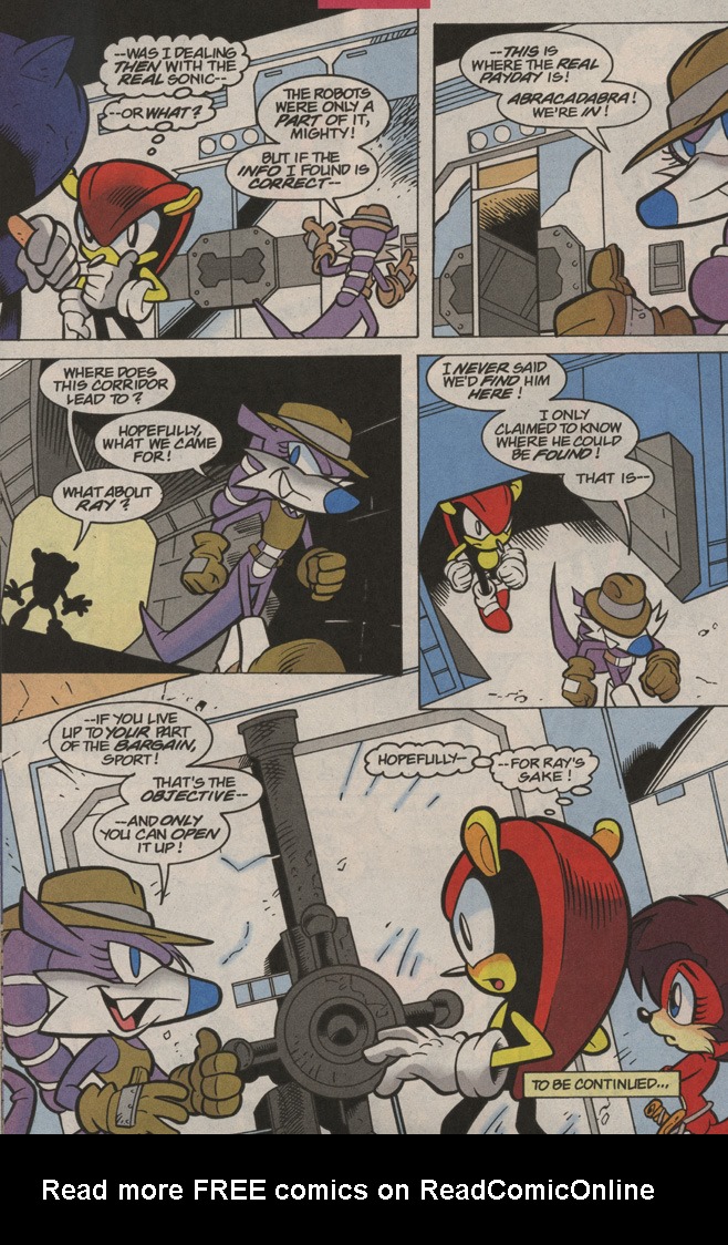 Read online Knuckles the Echidna comic -  Issue #27 - 28