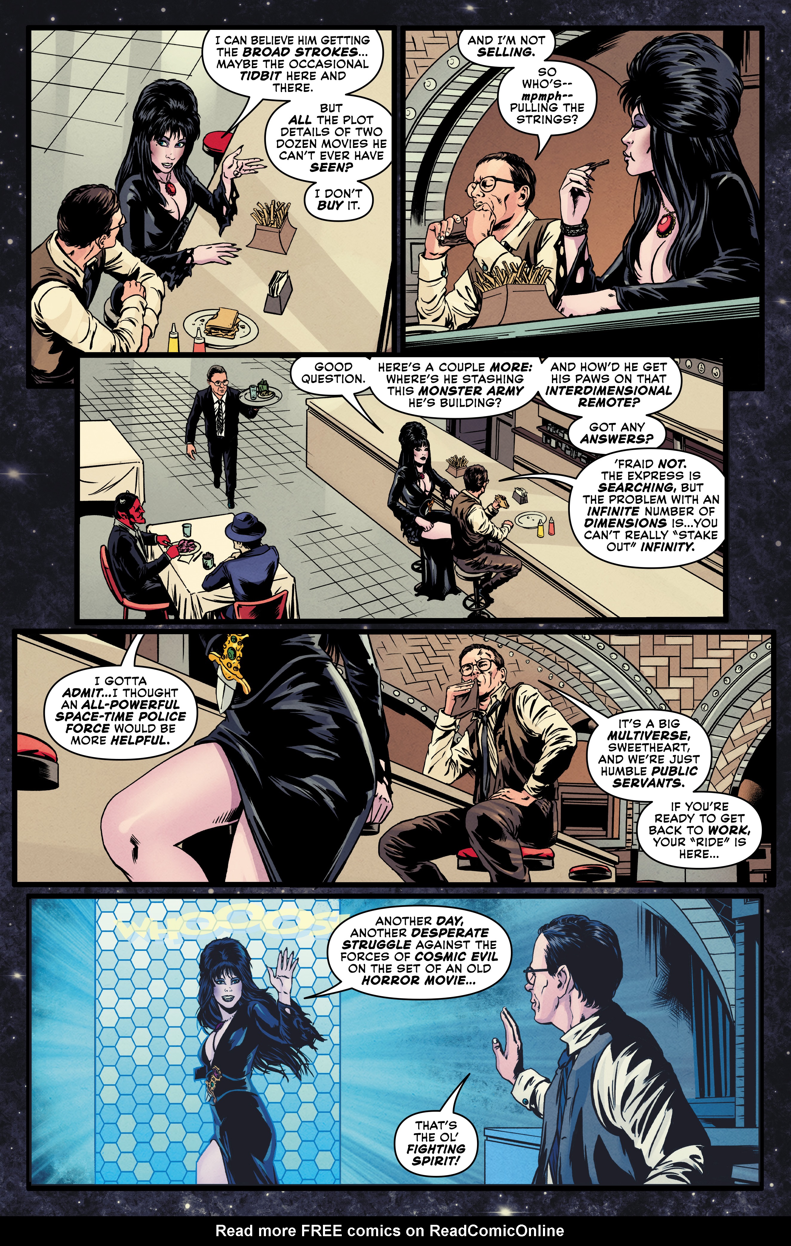 Read online Elvira in Monsterland comic -  Issue #2 - 16