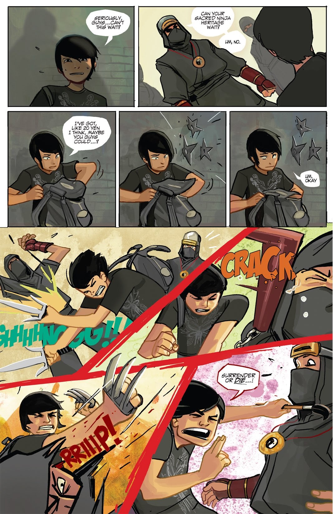 Read online Ninja Tales comic -  Issue #1 - 19
