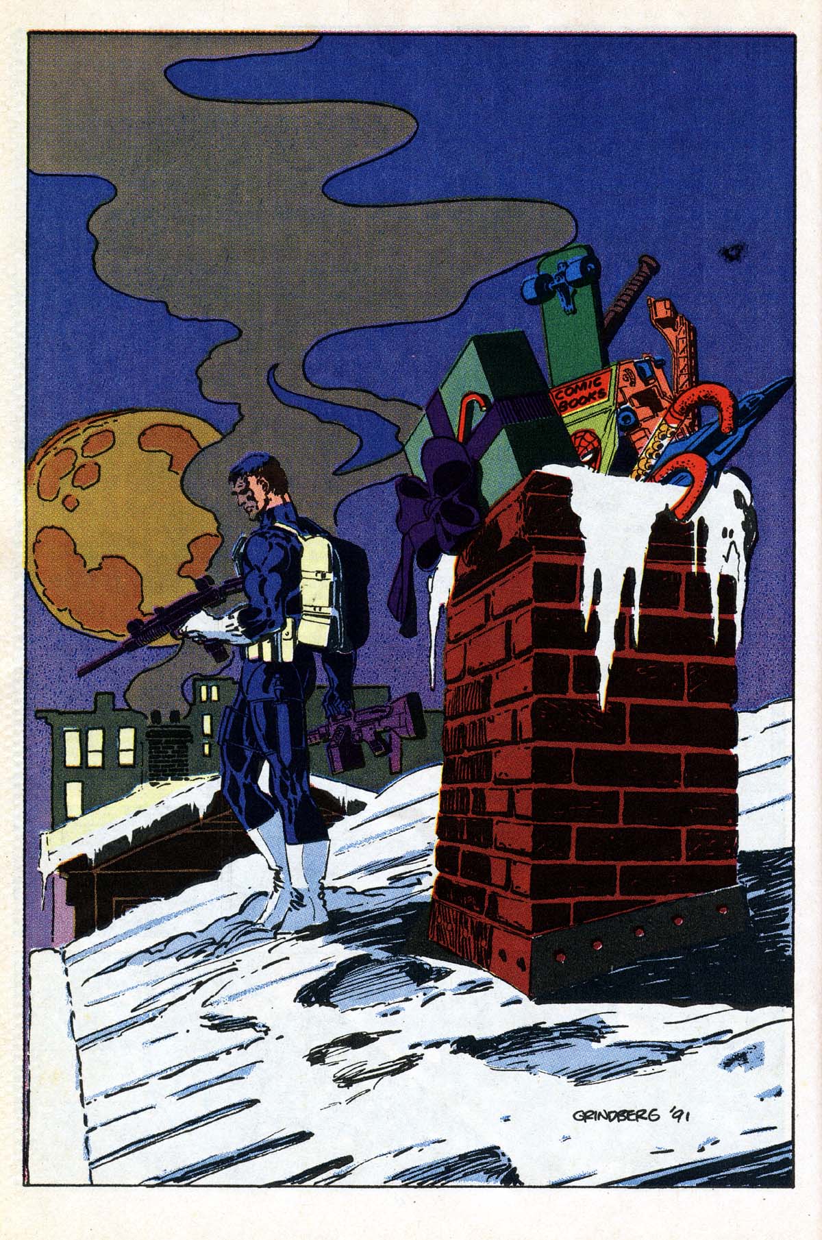 Read online Marvel Holiday Special (1991) comic -  Issue #1991 - 32