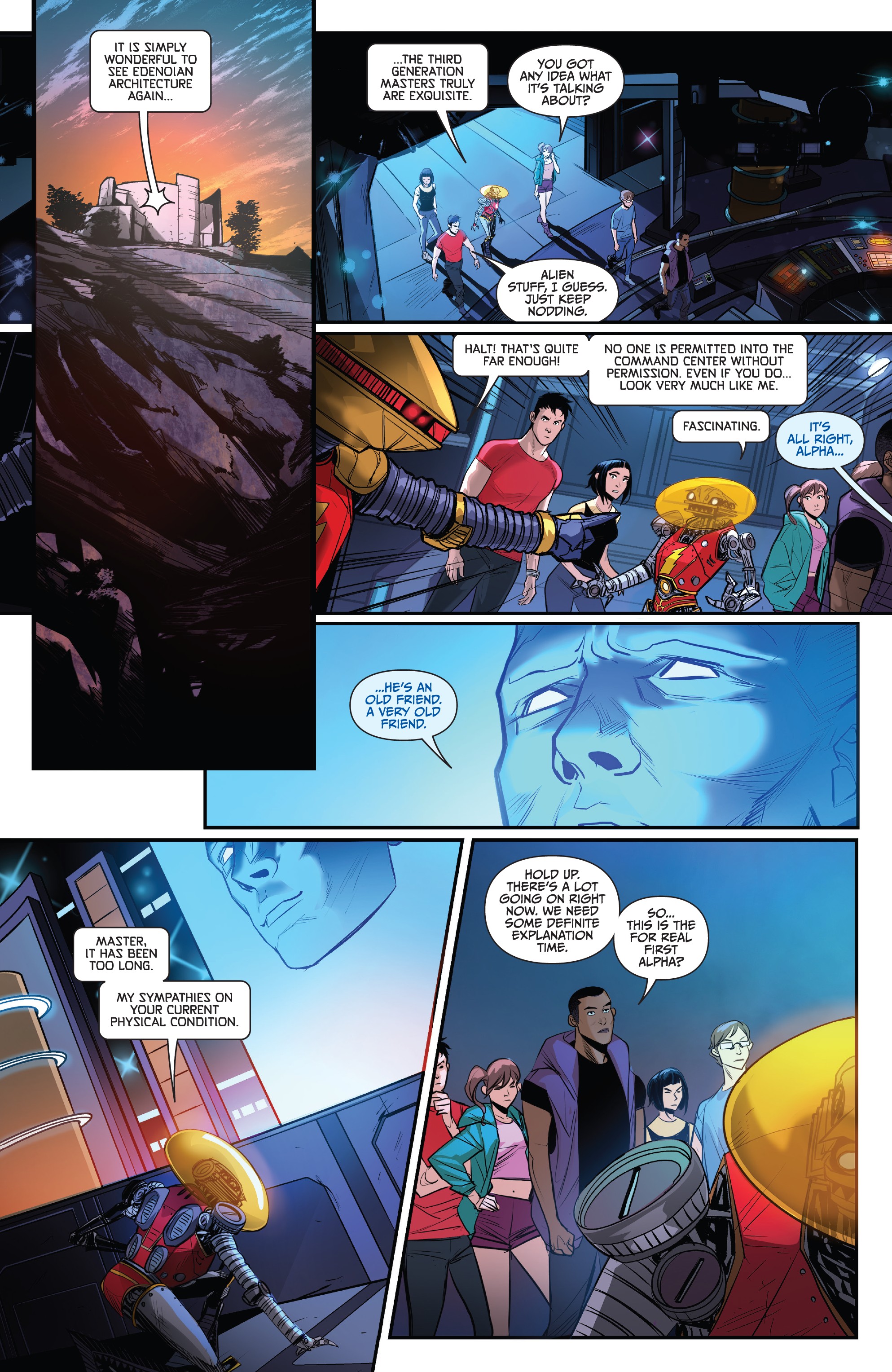Read online Saban's Go Go Power Rangers comic -  Issue #18 - 13