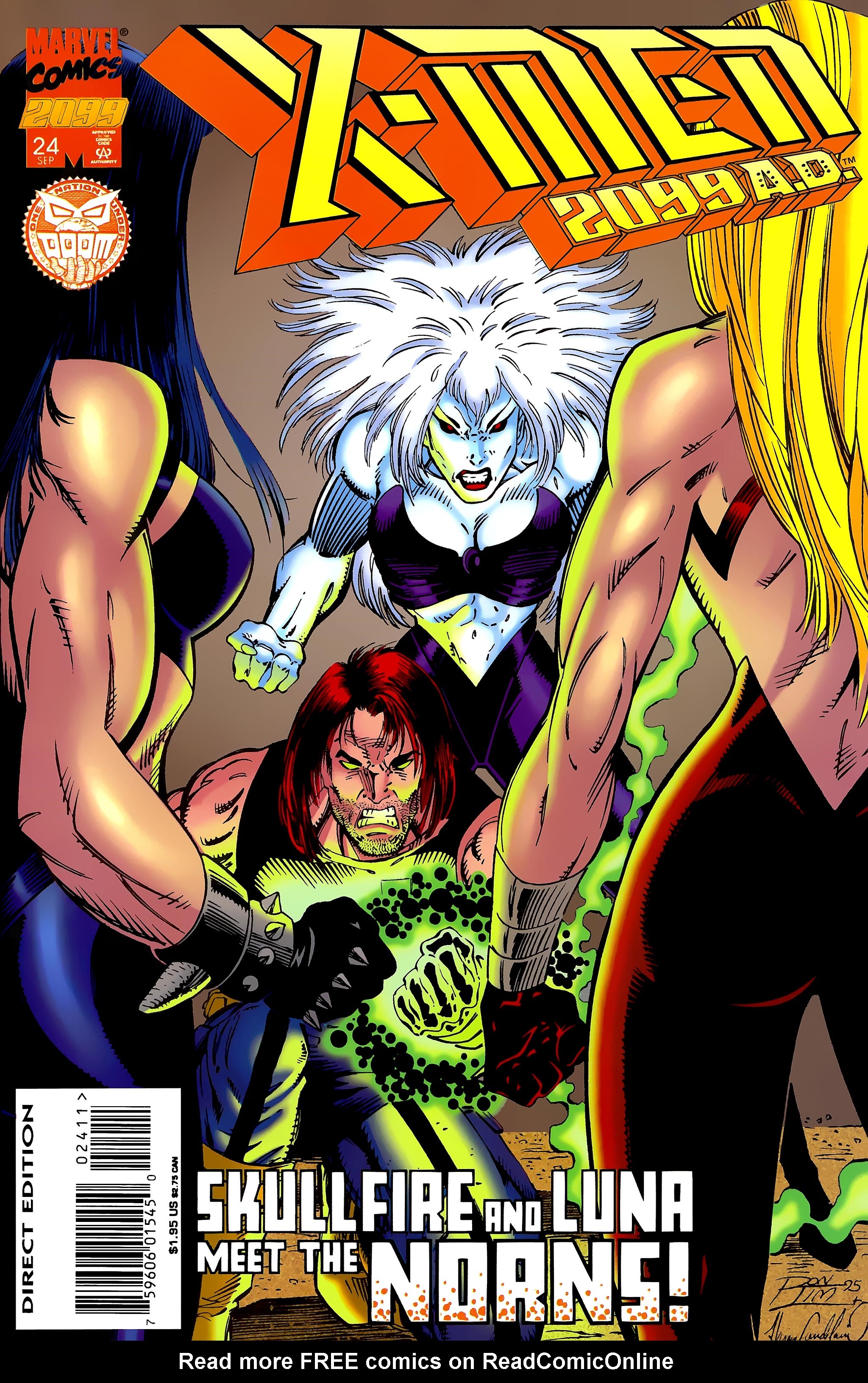 Read online X-Men 2099 comic -  Issue #24 - 1