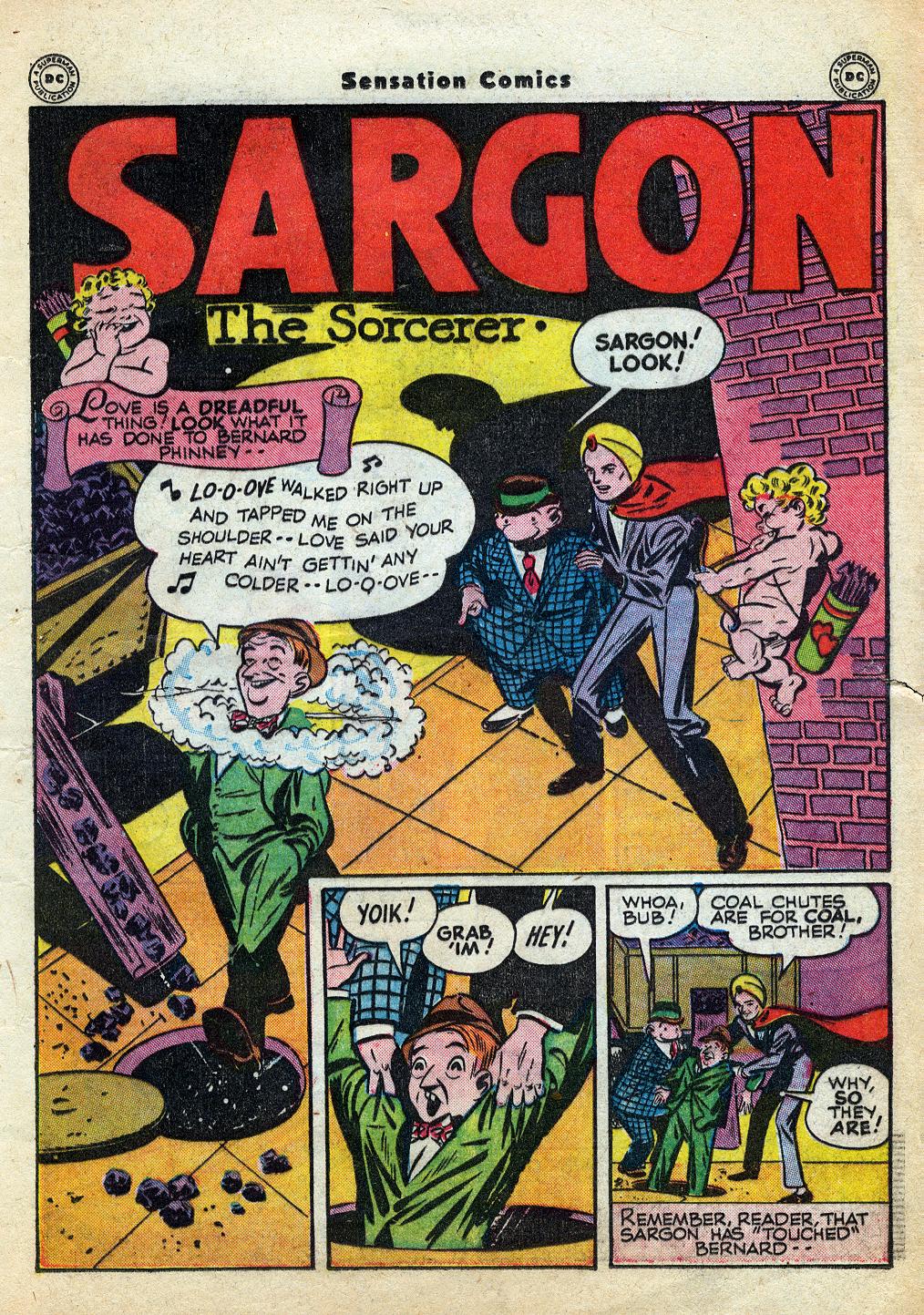 Read online Sensation (Mystery) Comics comic -  Issue #60 - 25