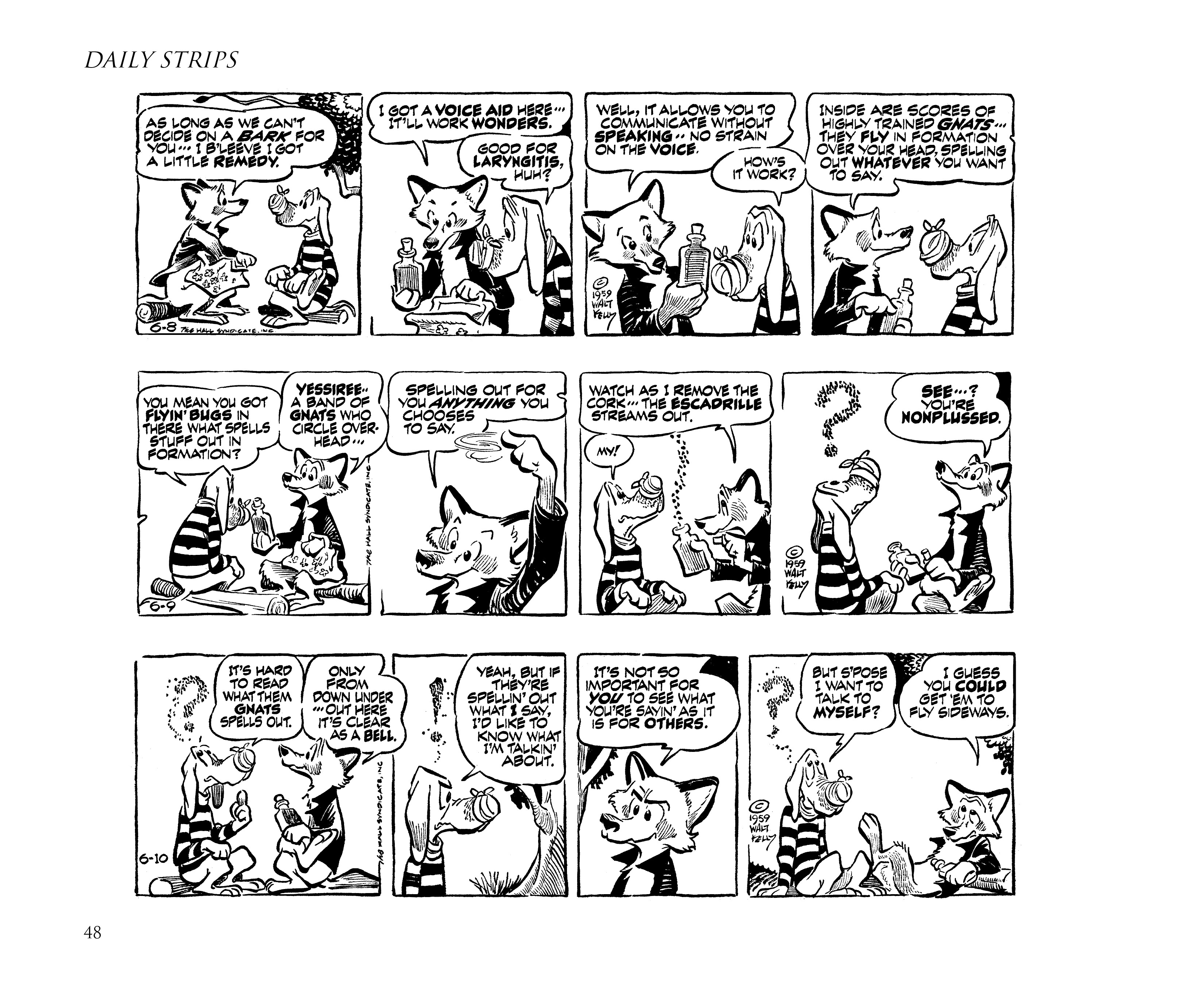 Read online Pogo by Walt Kelly: The Complete Syndicated Comic Strips comic -  Issue # TPB 6 (Part 1) - 58