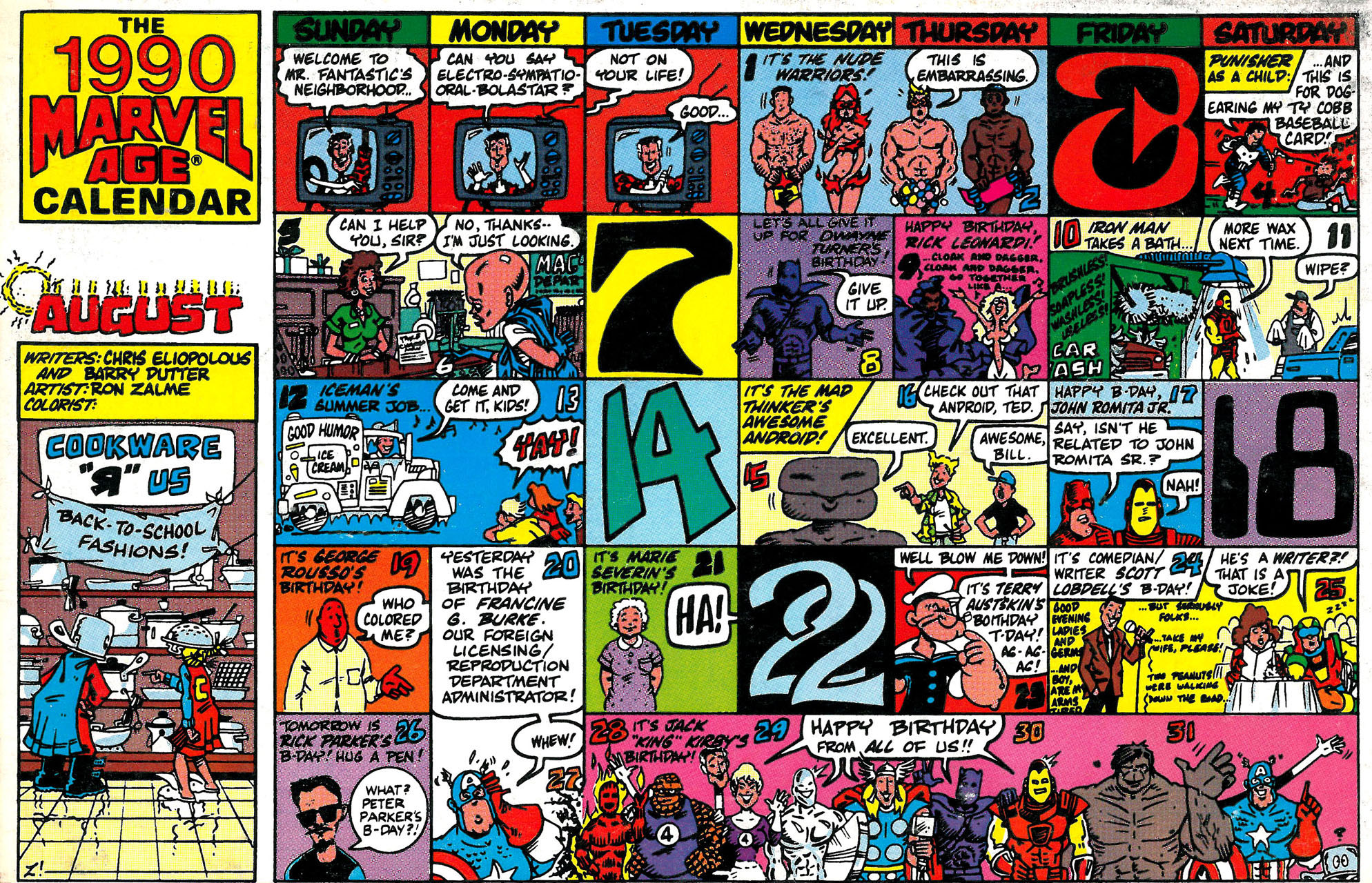 Read online Marvel Age comic -  Issue #92 - 34