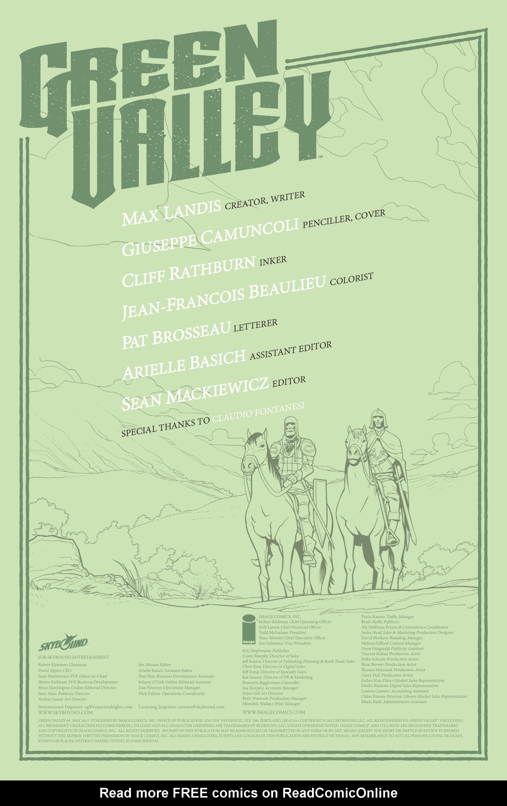 Read online Green Valley comic -  Issue #8 - 2