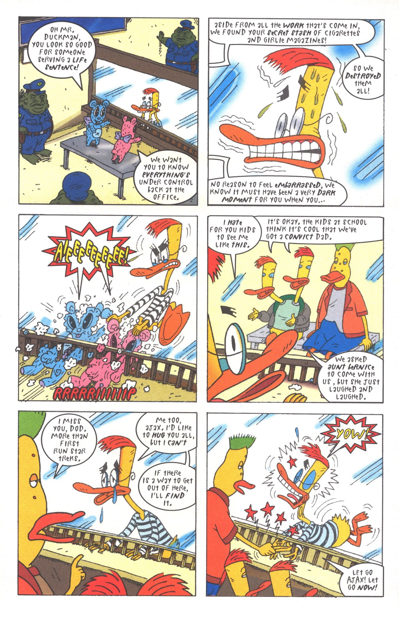 Read online Duckman : The Mob Frog Saga comic -  Issue #3 - 14