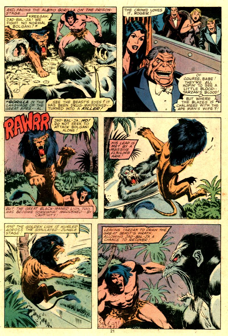 Read online Tarzan (1977) comic -  Issue #27 - 12