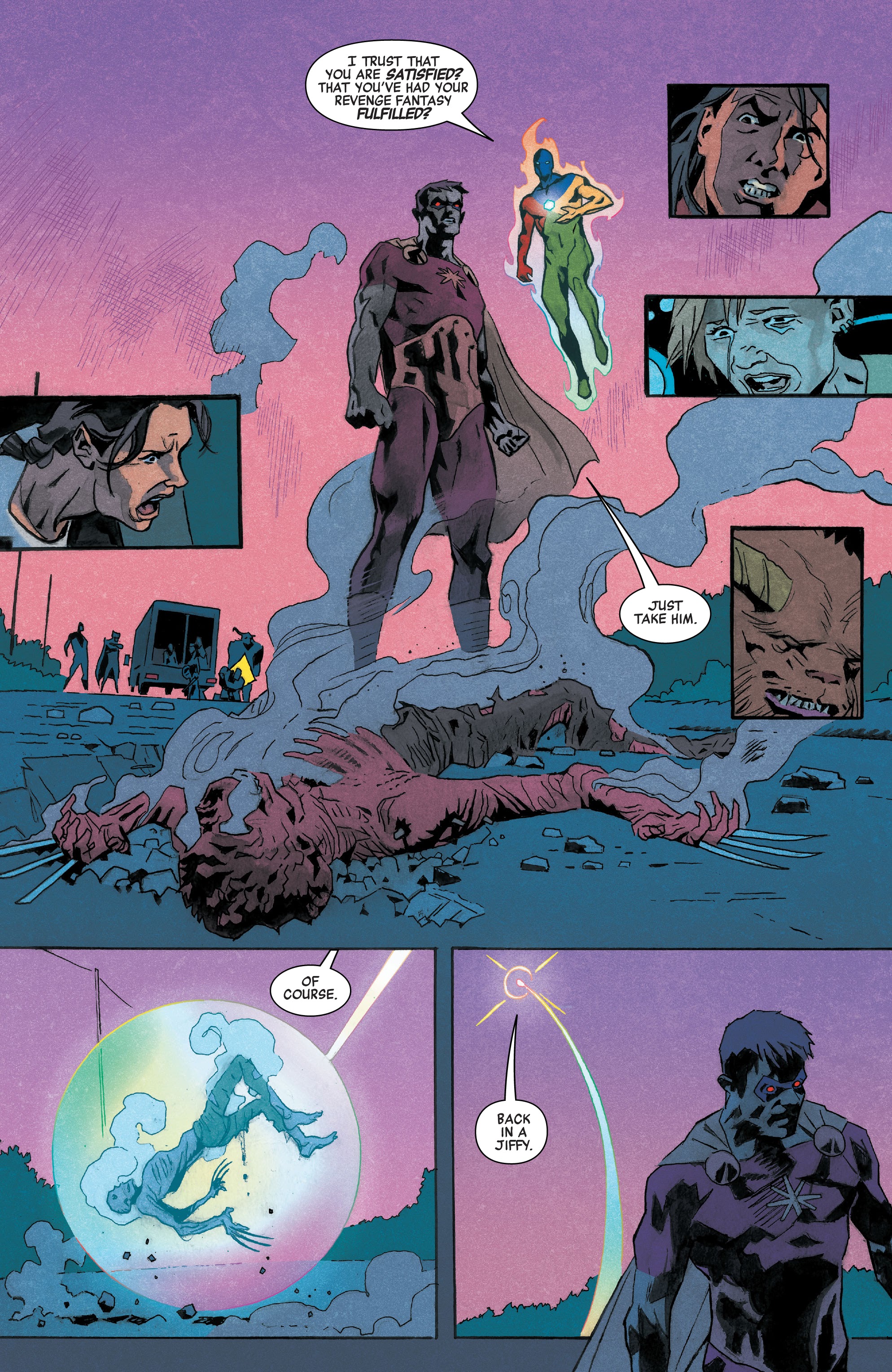 Read online Heroes Reborn: One-Shots comic -  Issue # Weapon X & Final Flight - 27